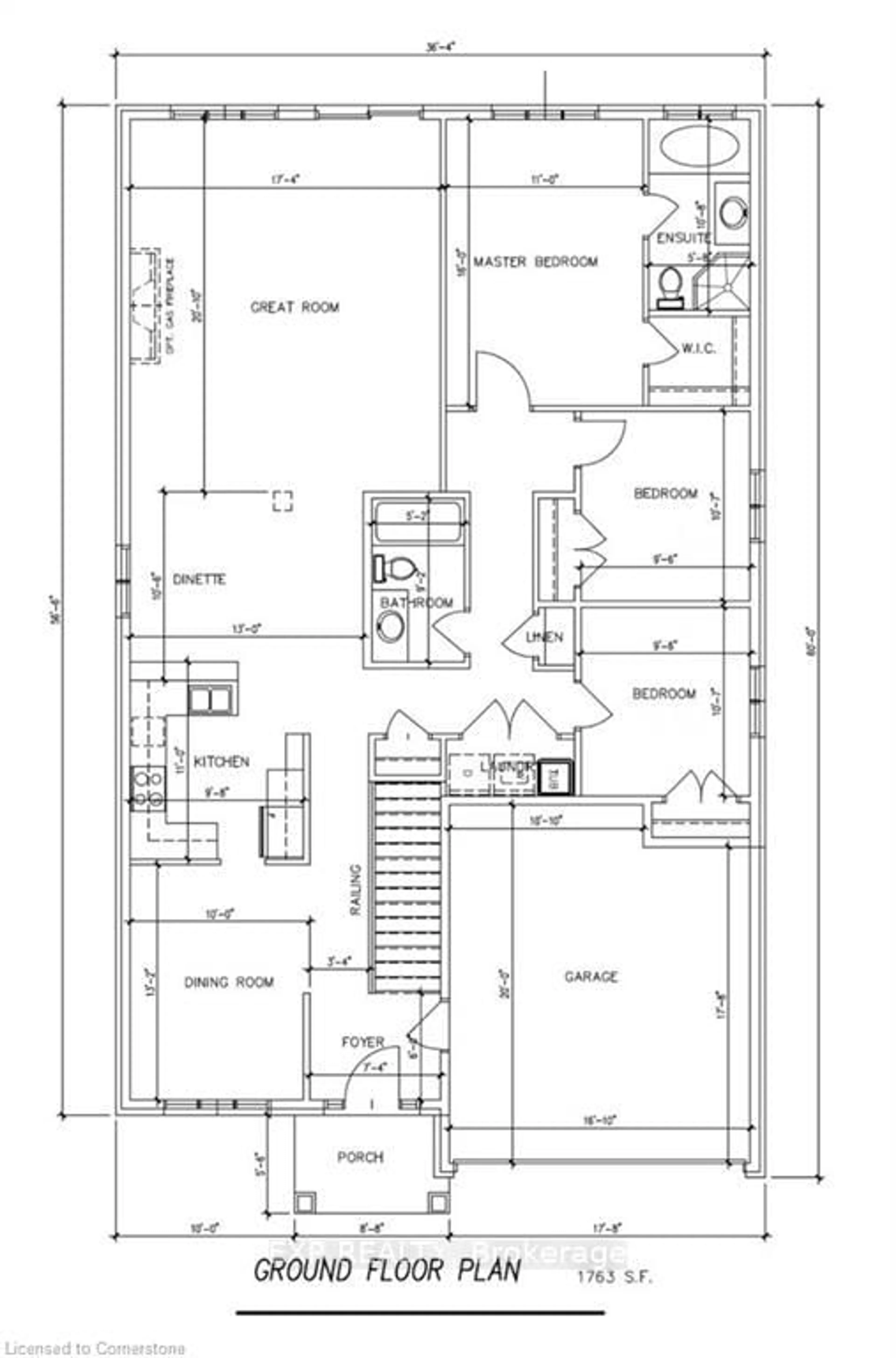 Floor plan for 151 PIKE CREEK Dr, Haldimand Ontario N0E 1E0