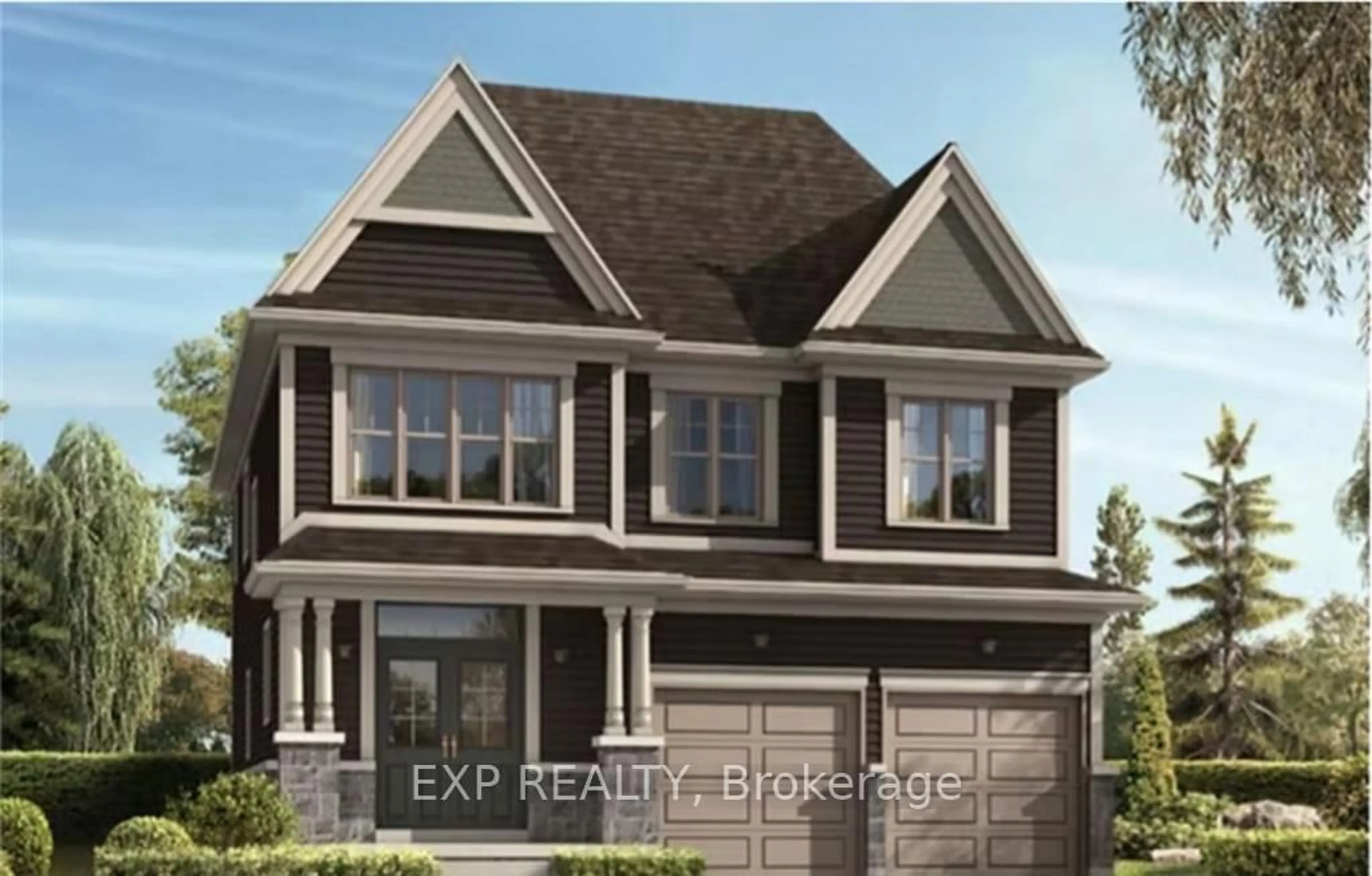 Home with brick exterior material, street for 153 PIKE CREEK Dr, Haldimand Ontario N0A 1E0