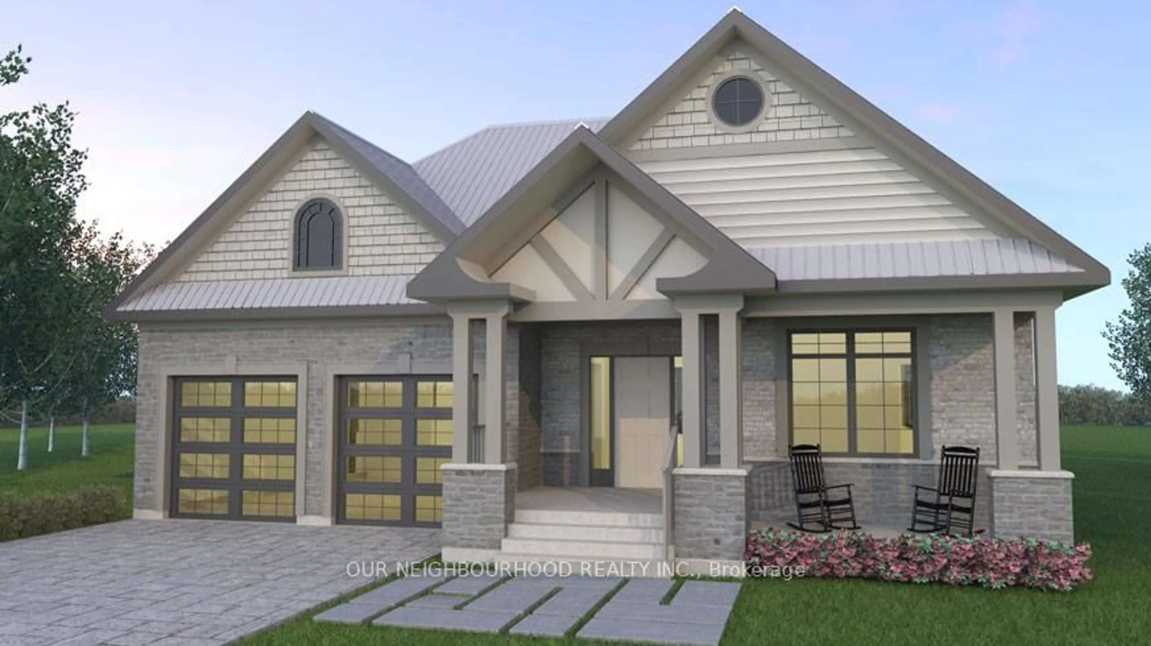 Home with brick exterior material, street for 97 Villeneuve Dr, Prince Edward County Ontario K0K 2T0