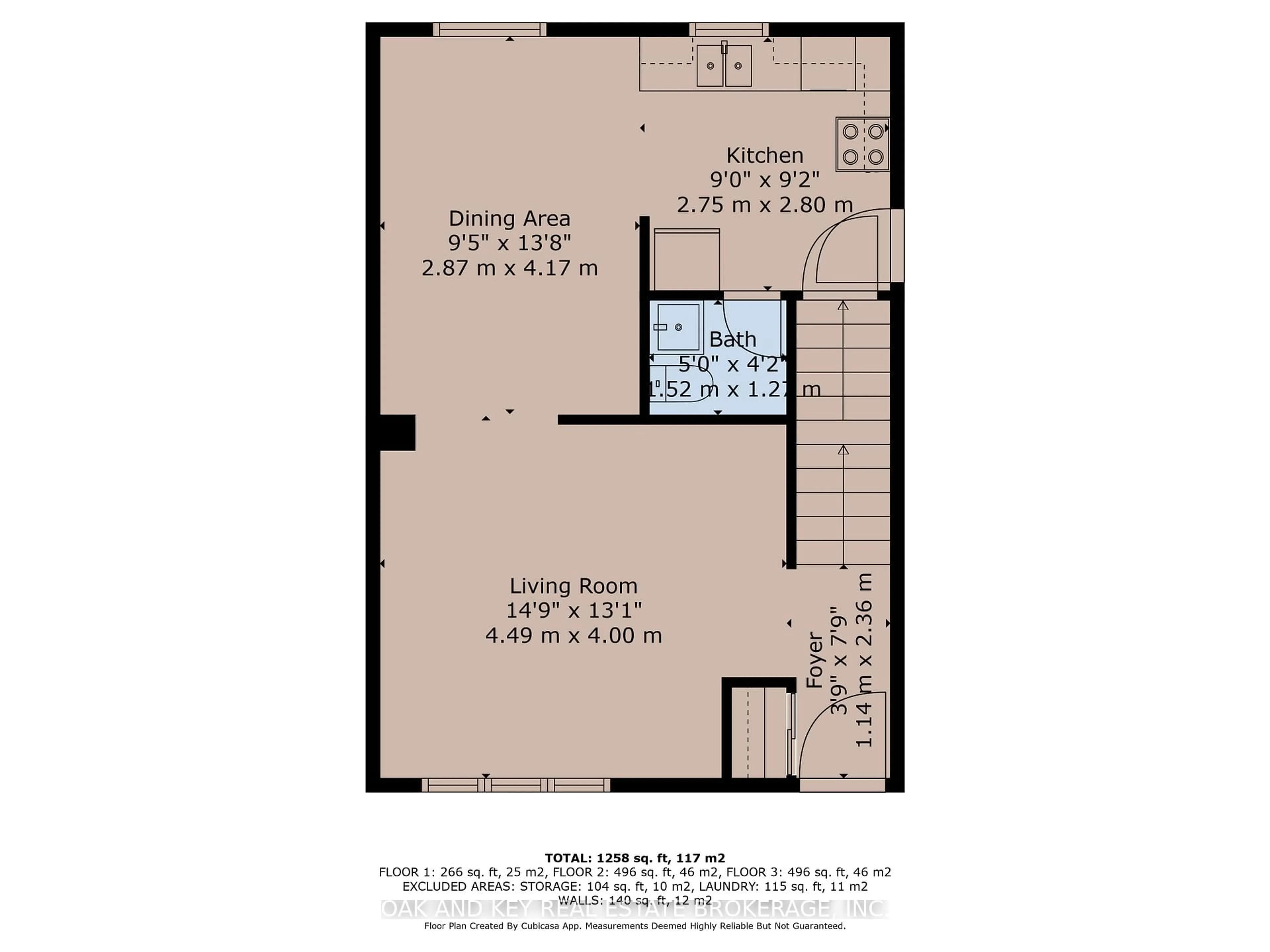 Floor plan for 800 Monsarrat Ave, London East Ontario N5Y 4Y6