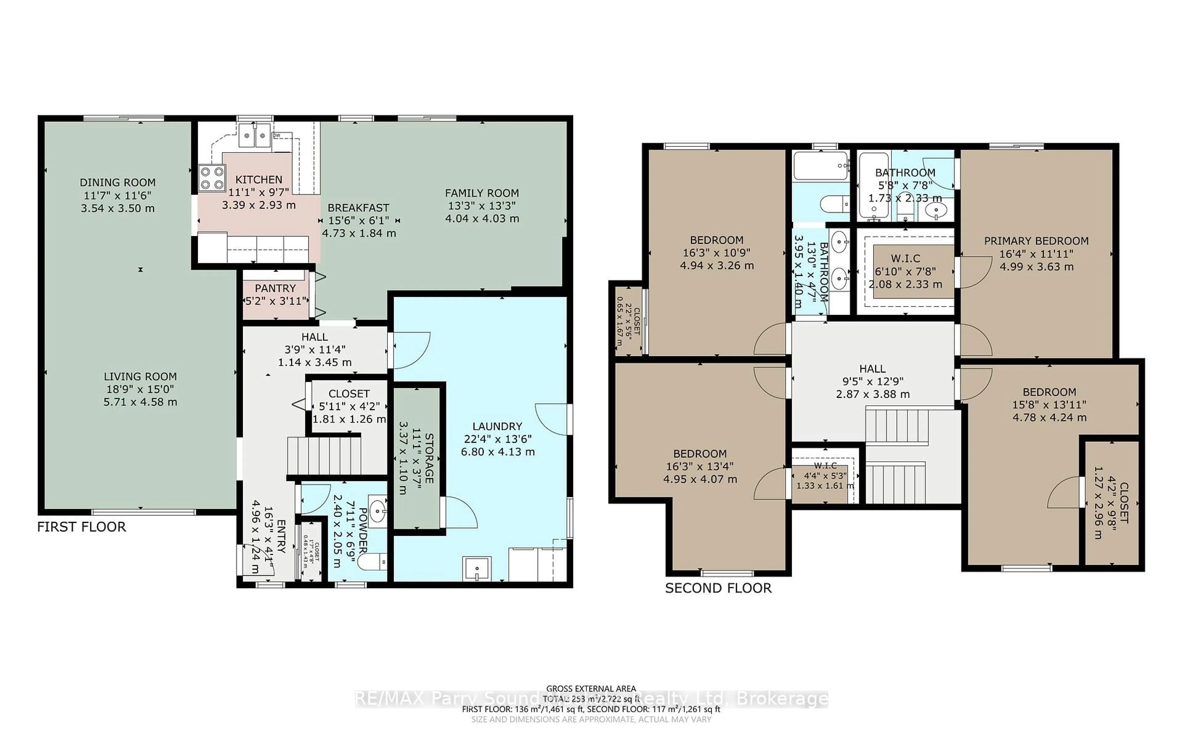 Floor plan for 19 Macklaim Dr, Parry Sound Ontario P2A 2Z7