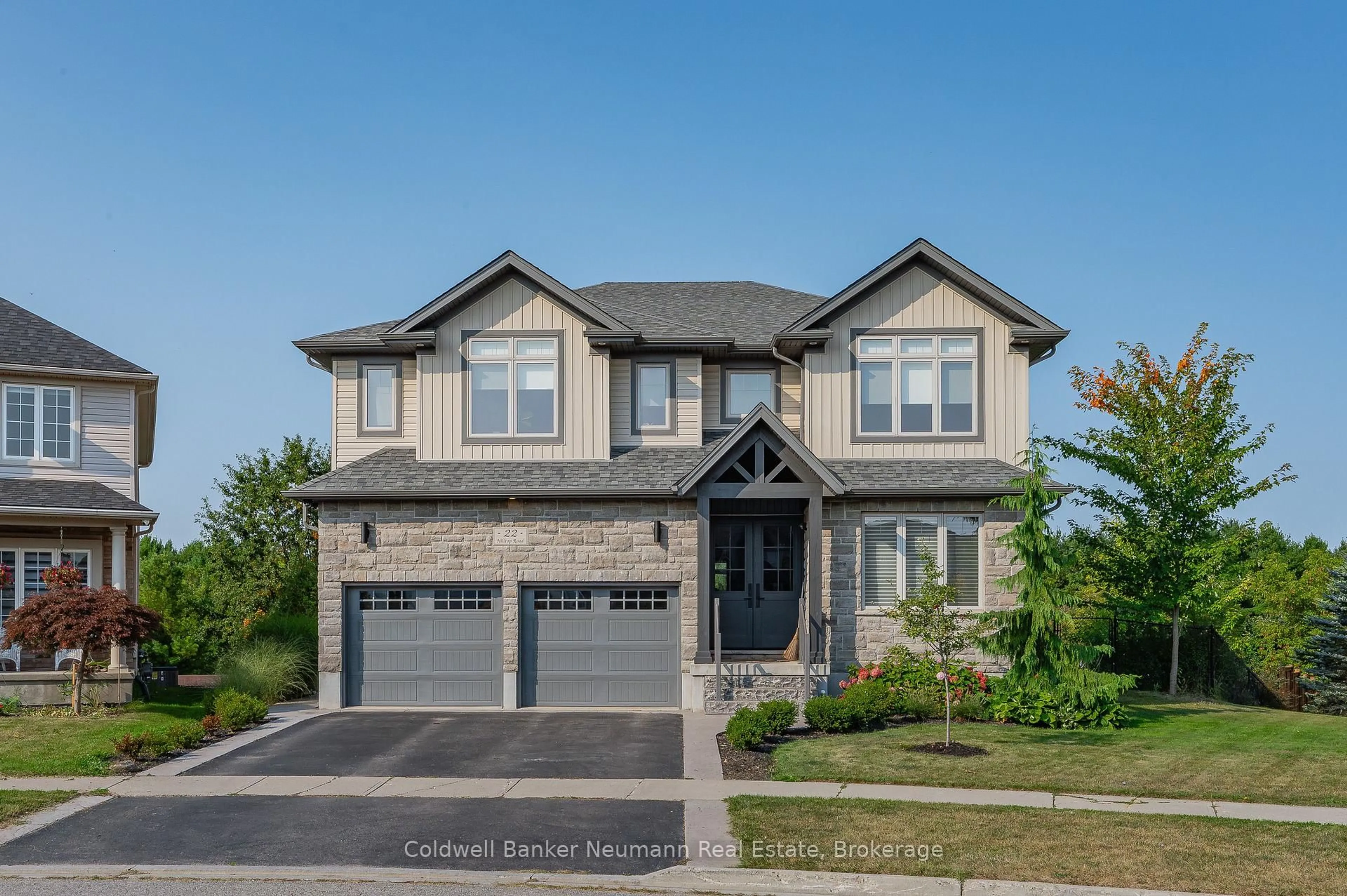 Home with brick exterior material, street for 22 Hilltop Rd, Guelph Ontario N1E 7L4