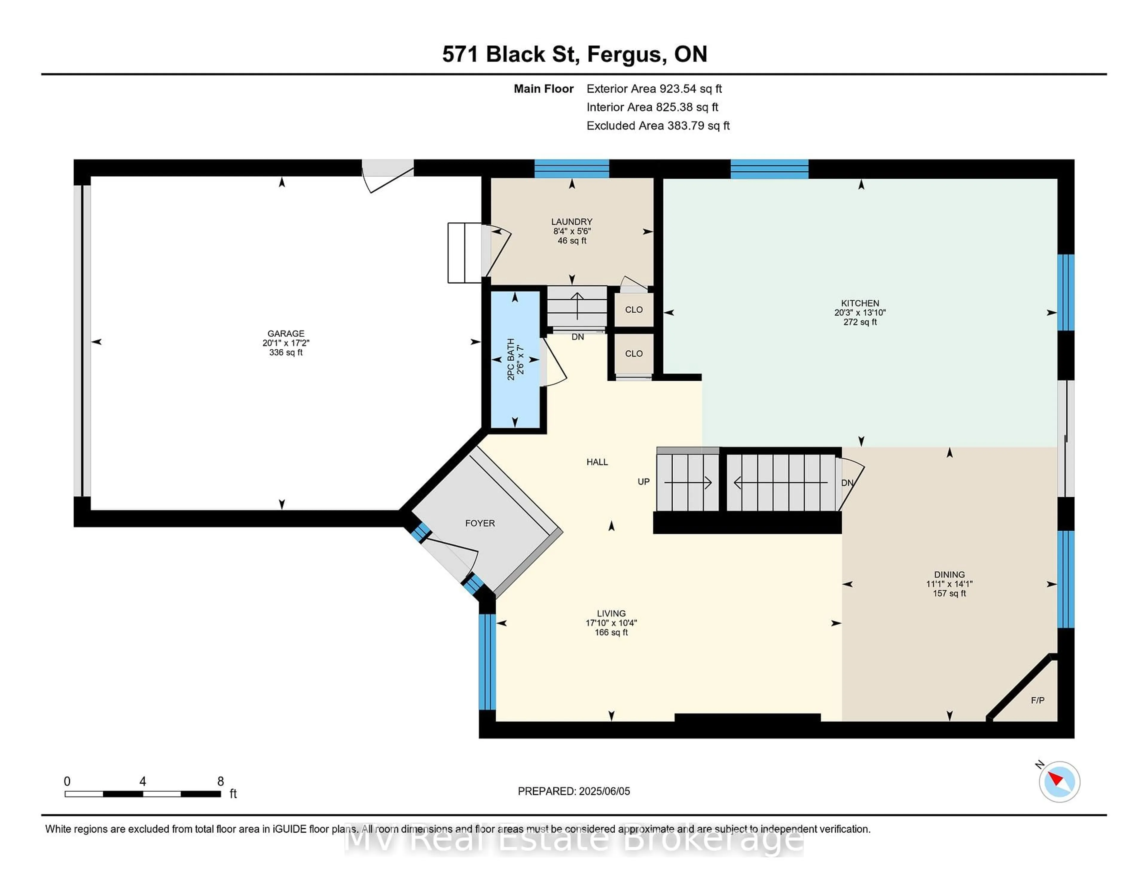 Floor plan for 571 Black St, Centre Wellington Ontario N1M 0A3