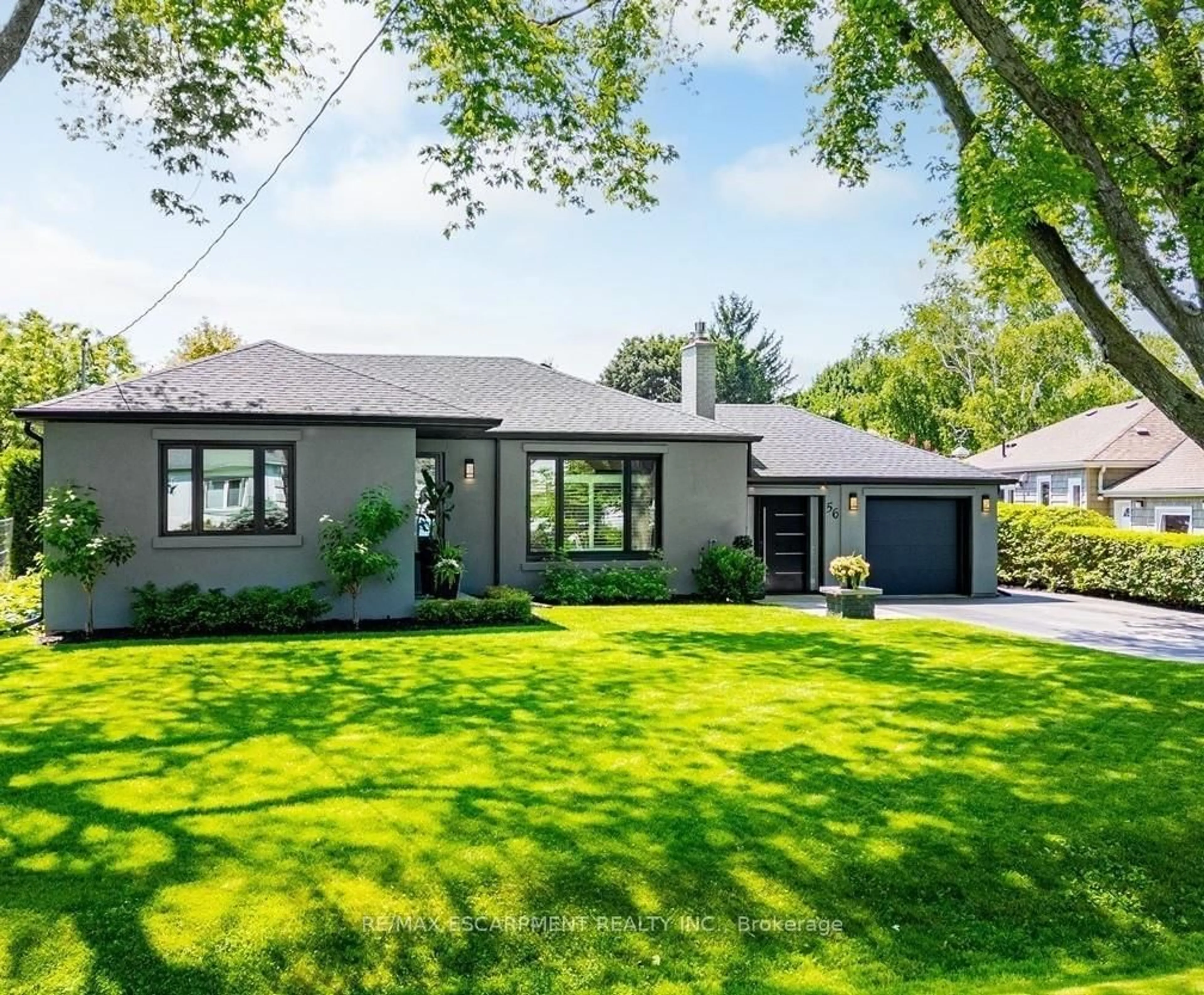 Home with vinyl exterior material, street for 56 Oakley Crt, Hamilton Ontario L9G 1T5