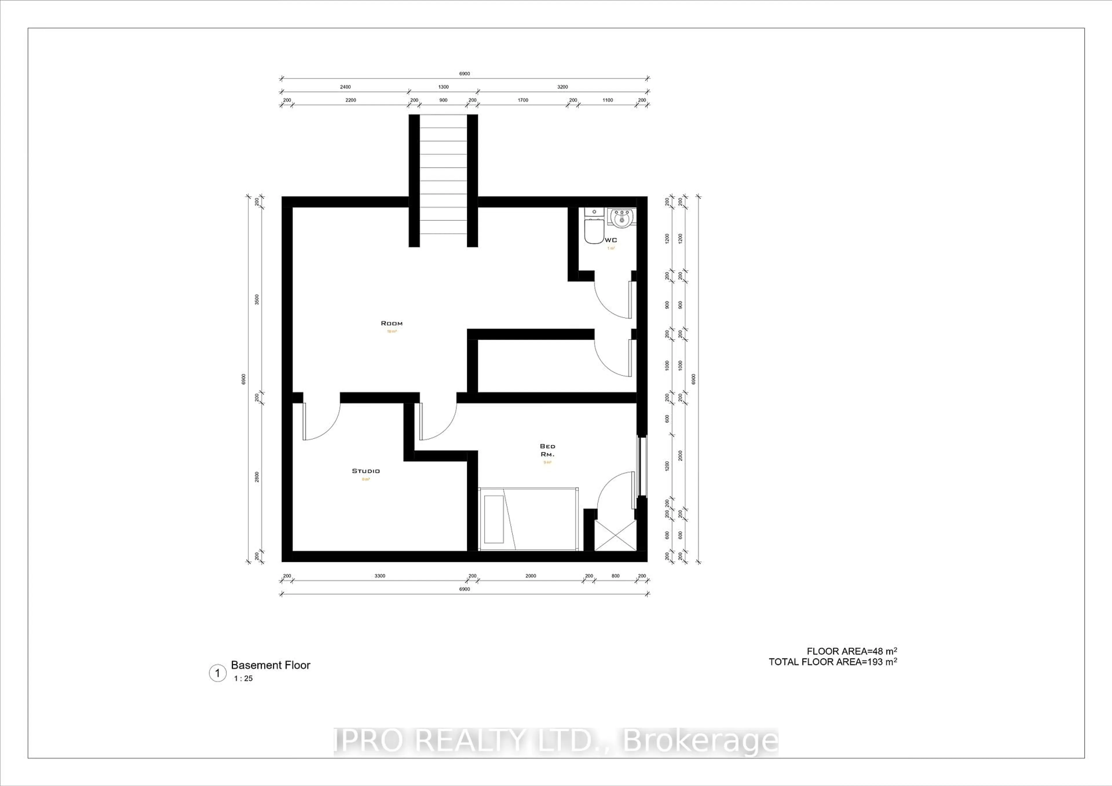 Floor plan for 6 Roselawn Crt, Norfolk Ontario N0A 1N4