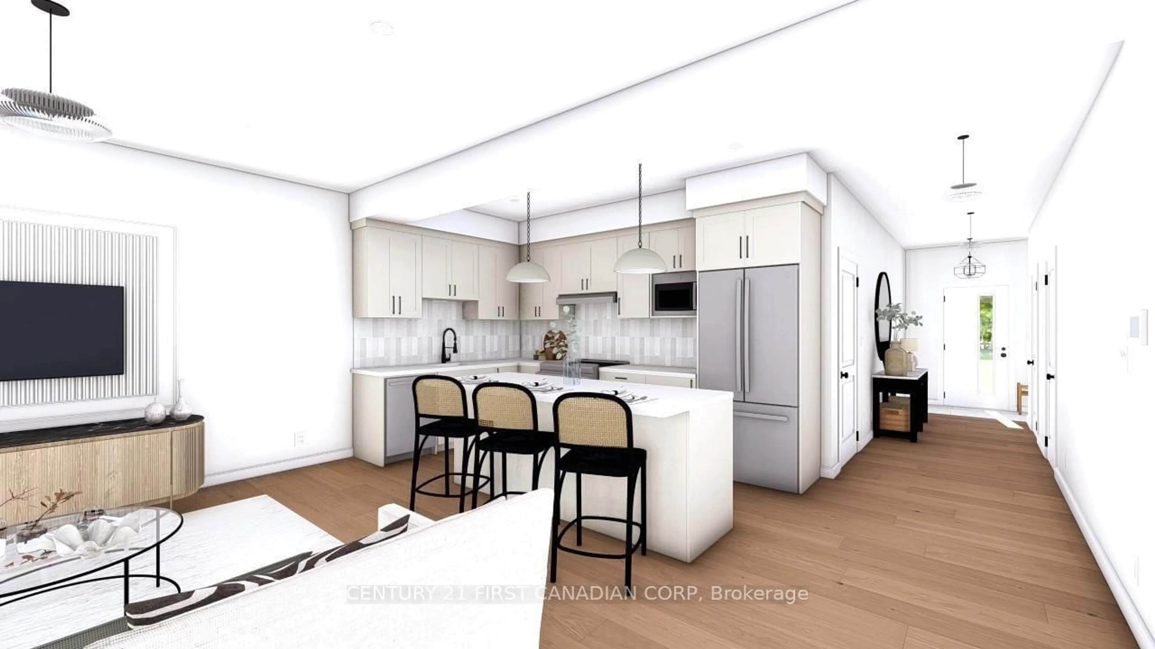 Open concept kitchen, unknown for 6941 Heathwoods Ave, London South Ontario N6P 1H3