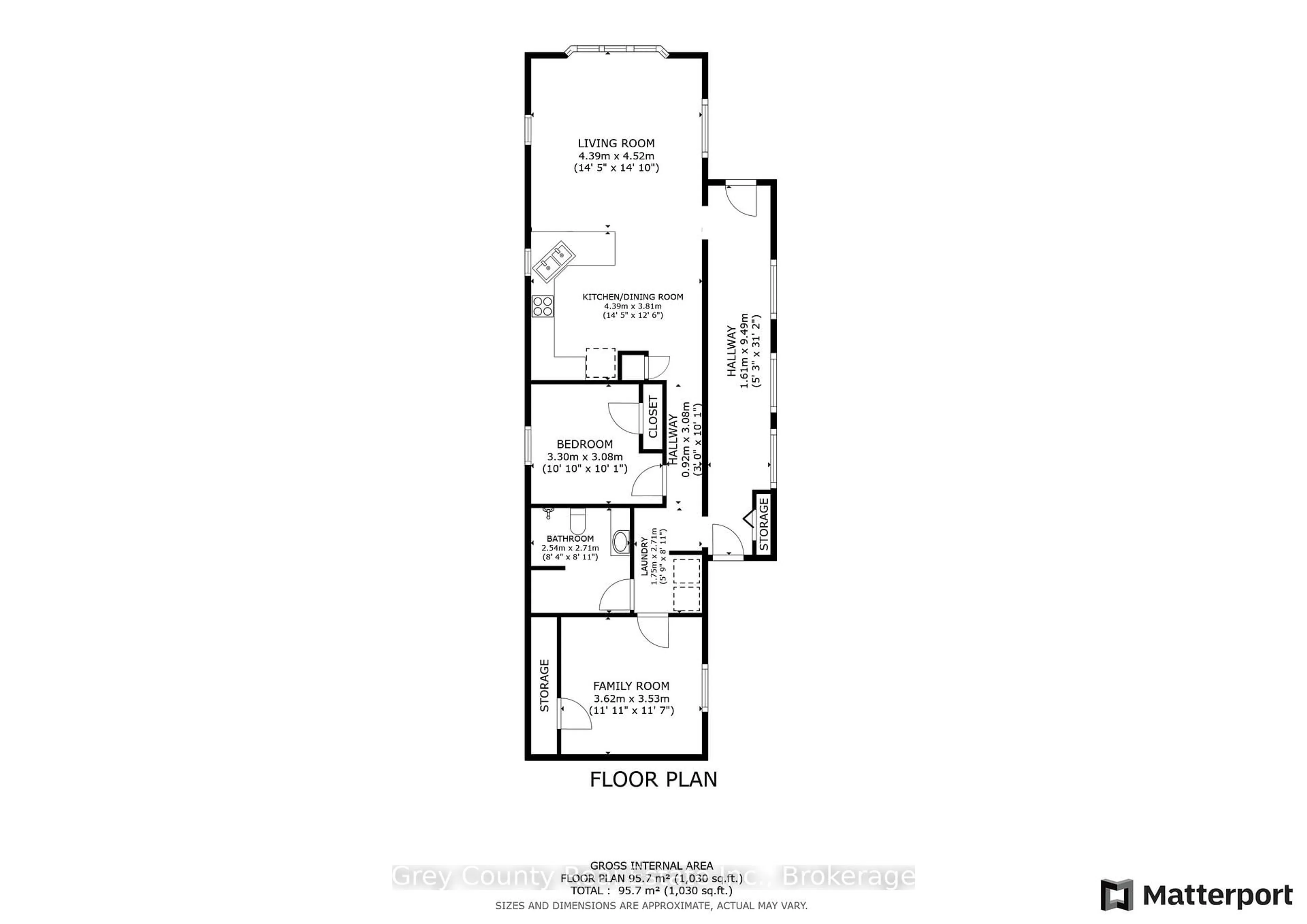 Floor plan for 79 Sussex Sq, Georgian Bluffs Ontario N4K 5N5