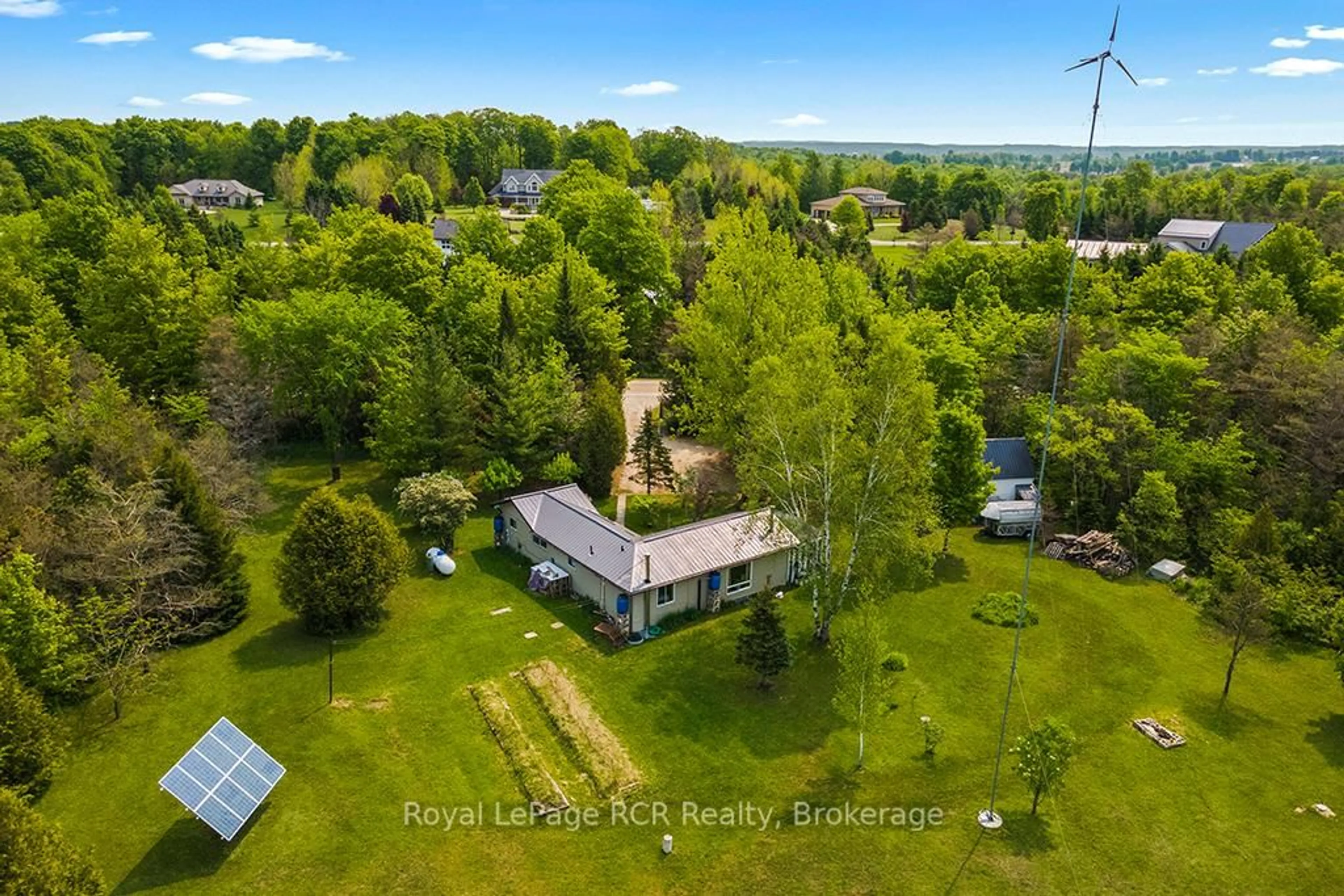 A pic from outside/outdoor area/front of a property/back of a property/a pic from drone, unknown for 134746 Sideroad 15 Sdrd, Grey Highlands Ontario N0C 1H0