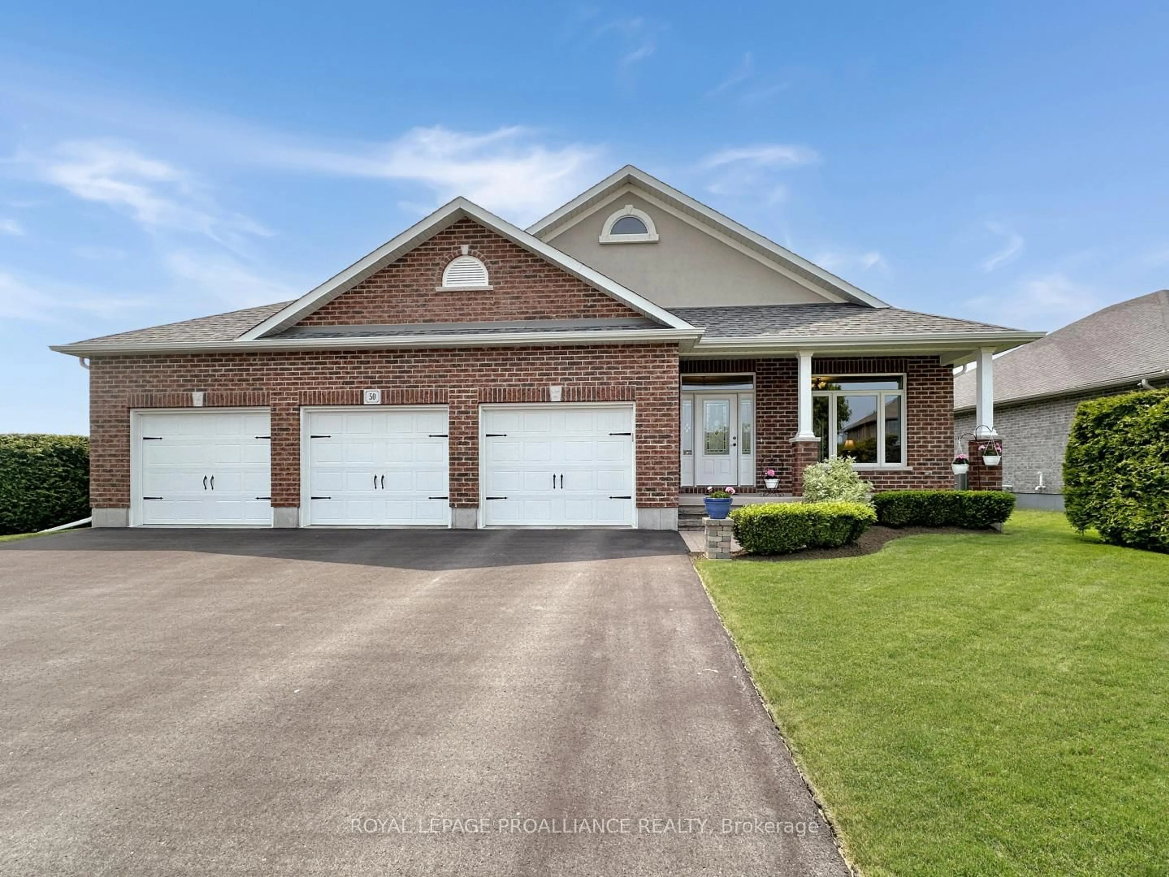 Home with brick exterior material, street for 50 Hampton Ridge Dr, Belleville Ontario K8N 0E5