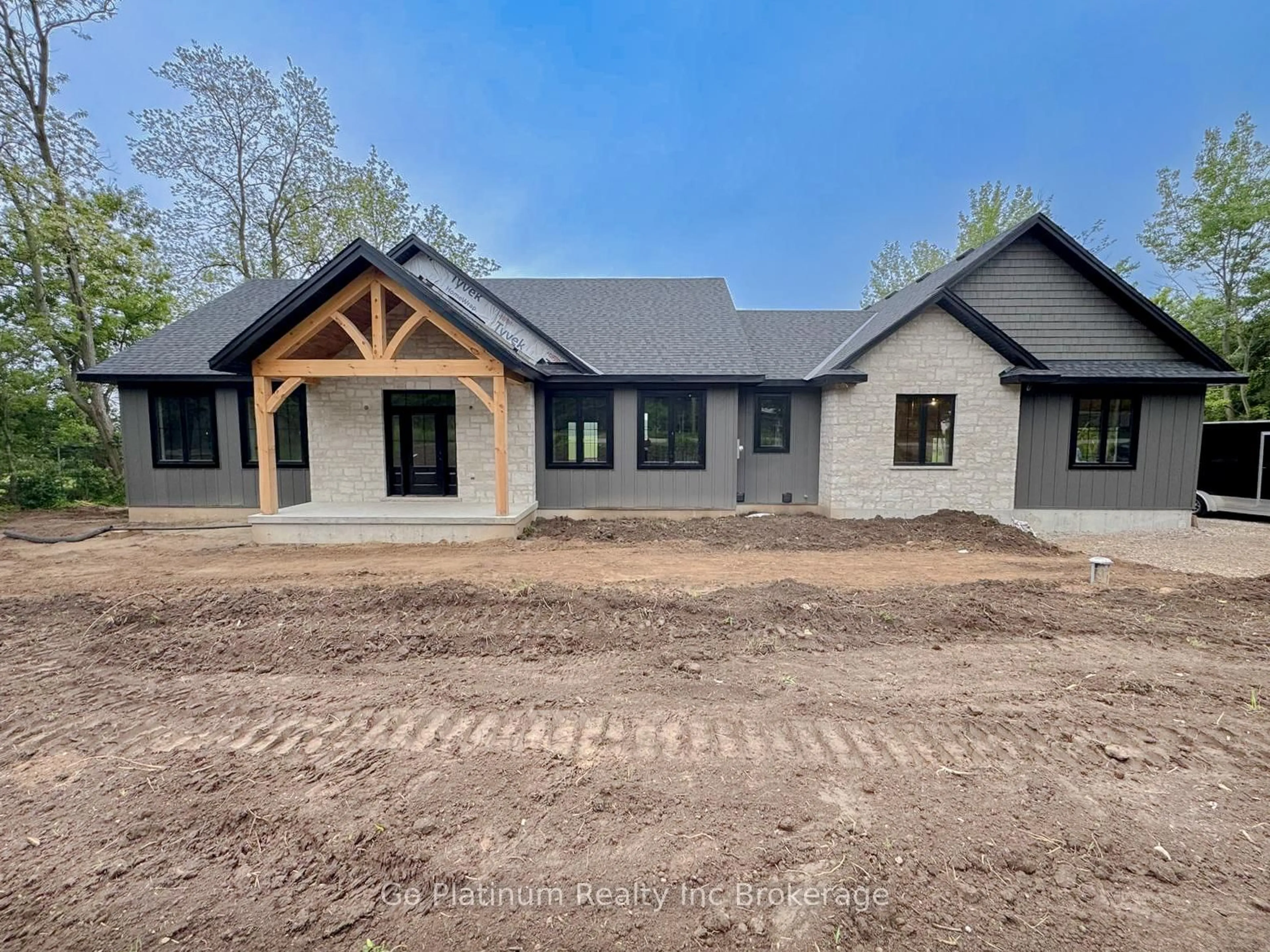 Home with brick exterior material, building for 371 Harley Rd, Brant Ontario N0E 1E0