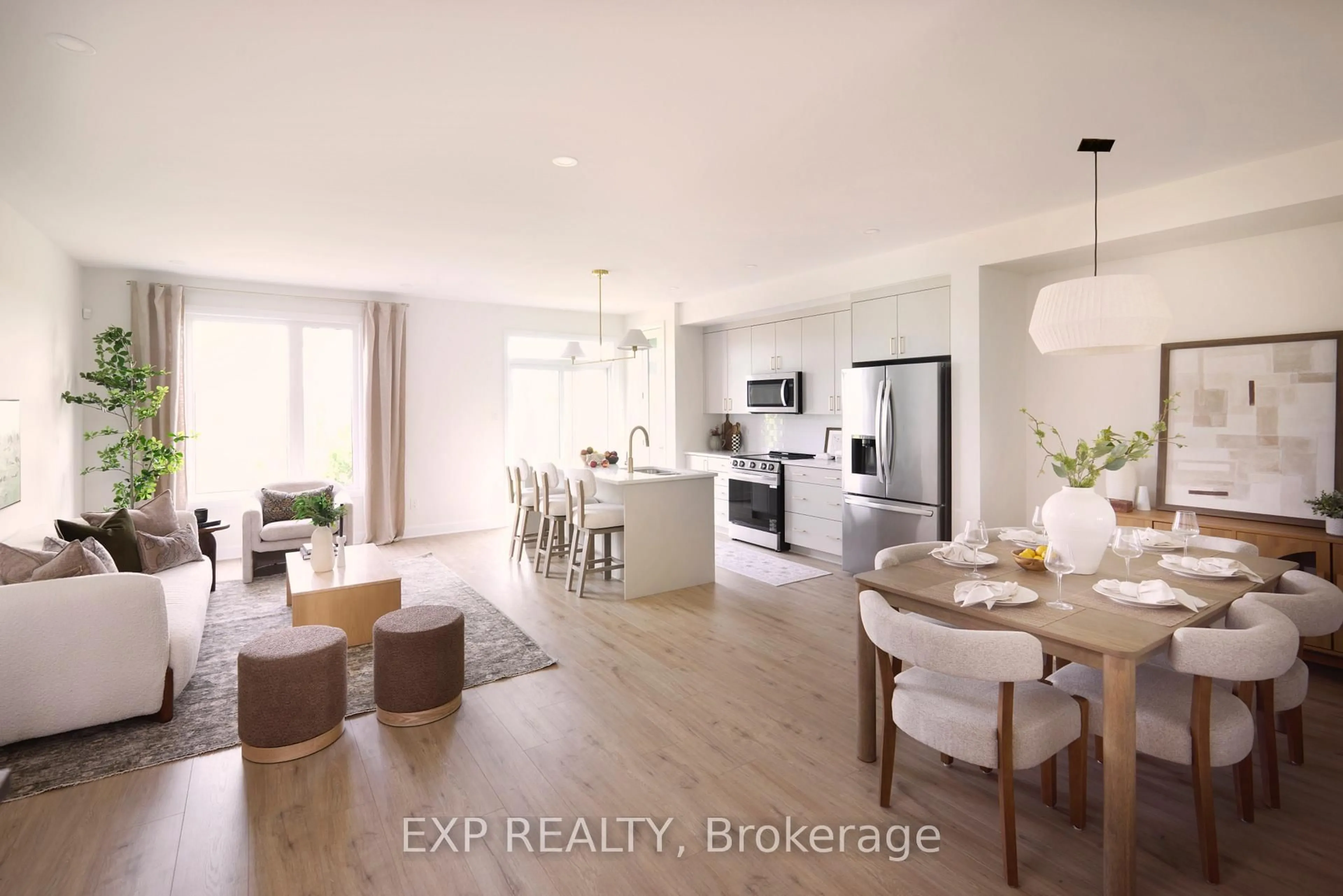 Open concept kitchen, unknown for 232 Kilcooly Lane, Stittsville Ontario K2S 3H3