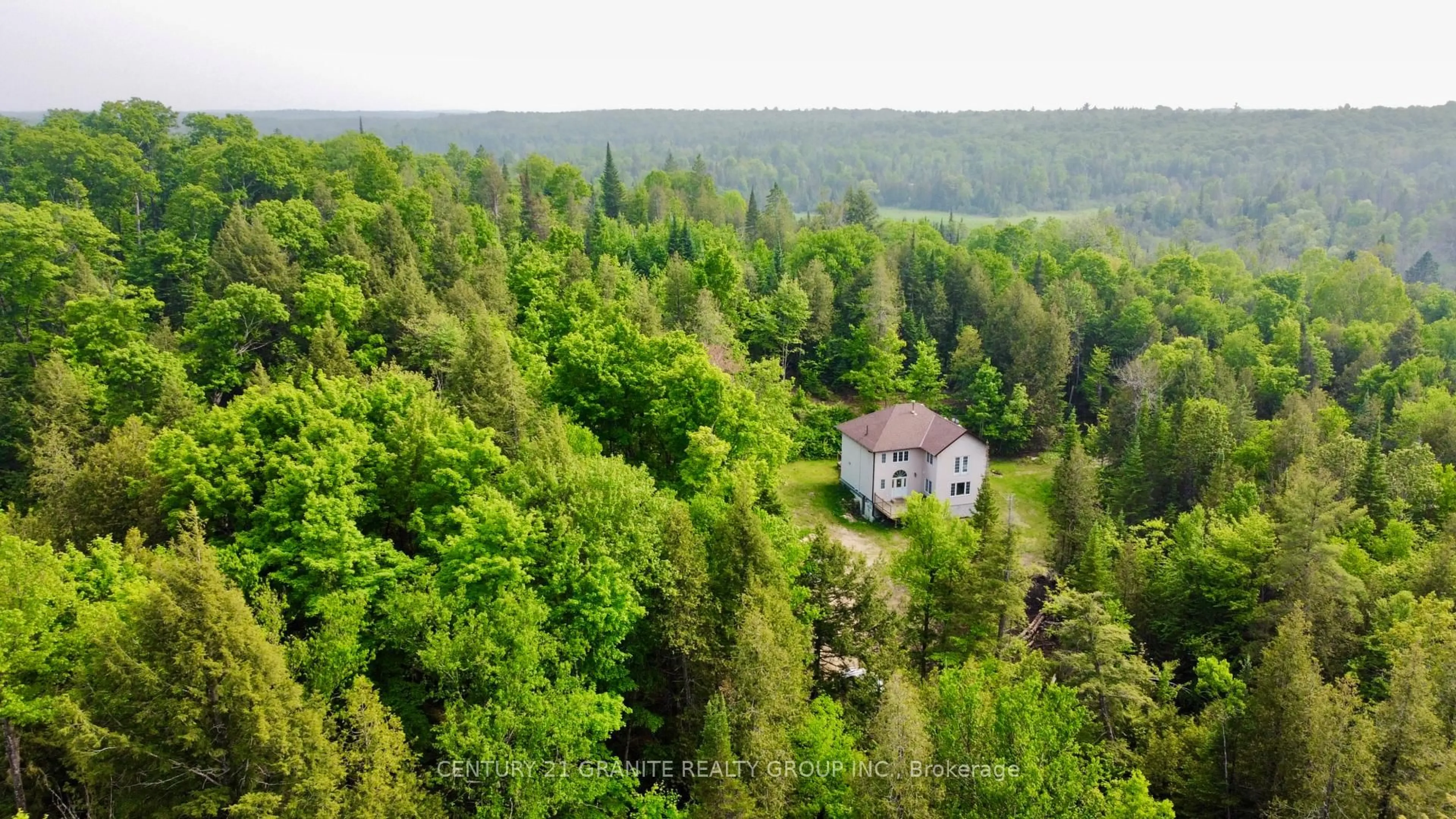 A pic from outside/outdoor area/front of a property/back of a property/a pic from drone, forest/trees view for 1049 Limerick Lake Rd, Hastings Ontario K0L 1W0