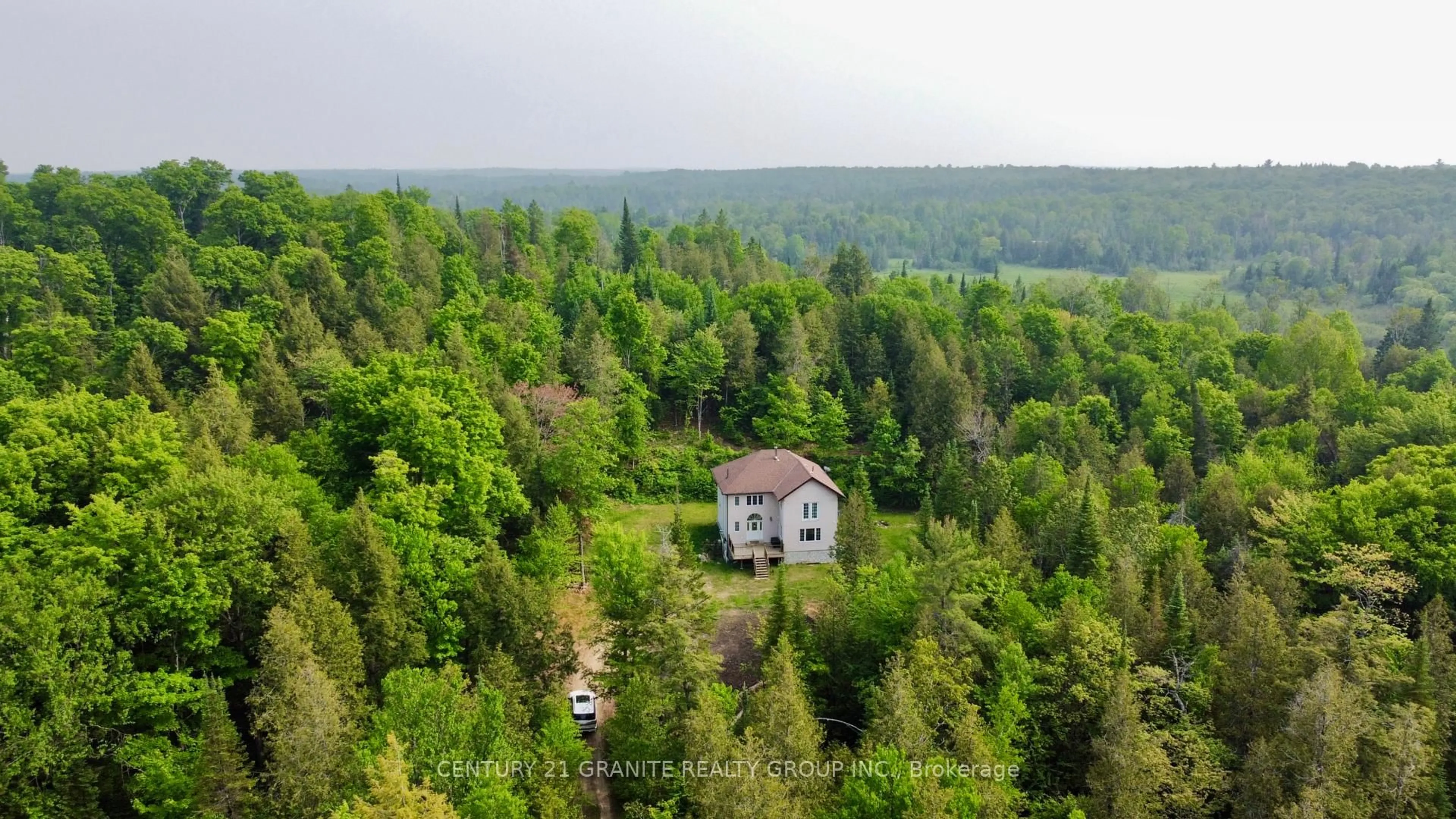 A pic from outside/outdoor area/front of a property/back of a property/a pic from drone, forest/trees view for 1049 Limerick Lake Rd, Hastings Ontario K0L 1W0