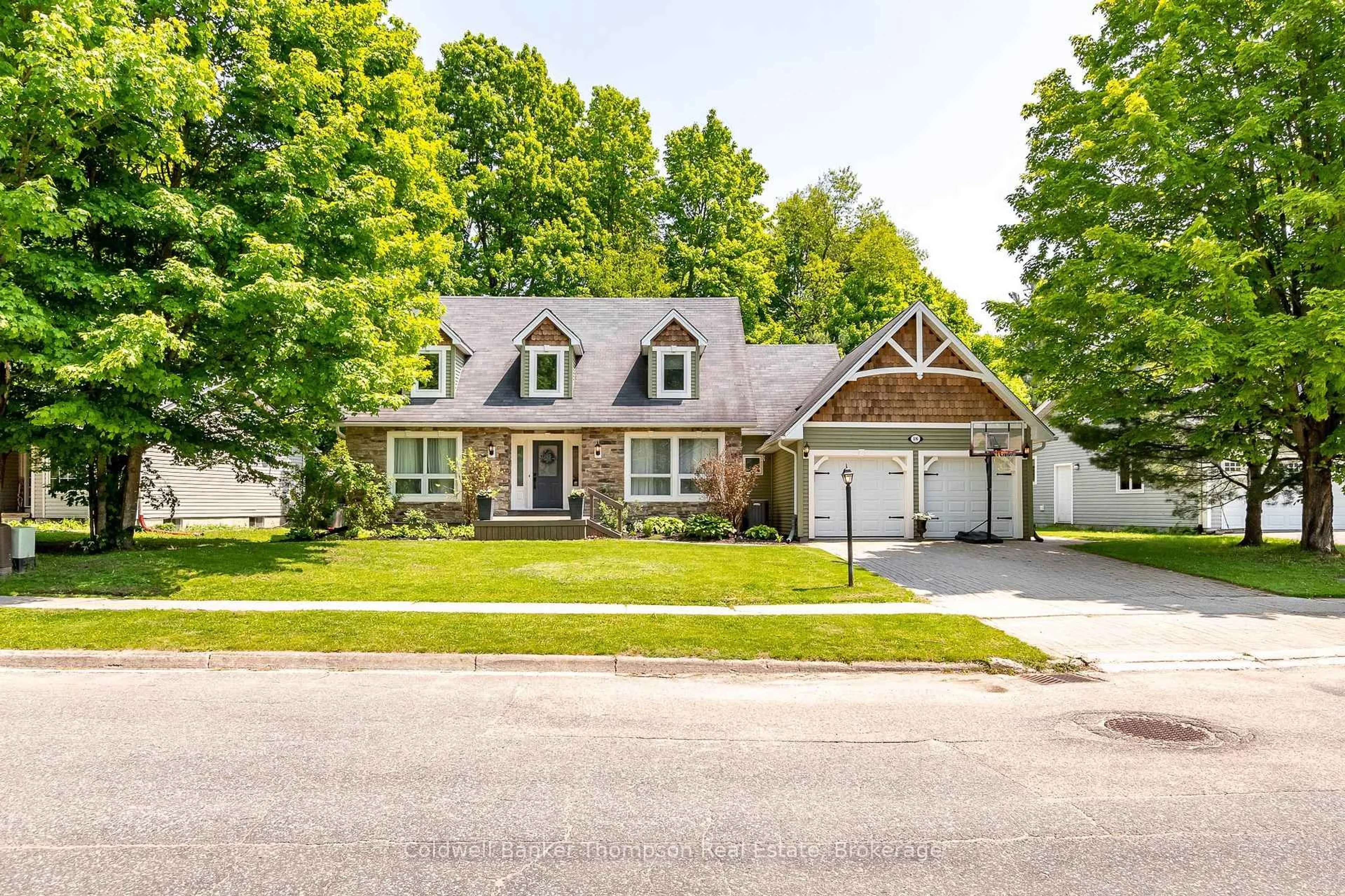 Home with brick exterior material, street for 18 Sadler Dr, Bracebridge Ontario P1L 1K5