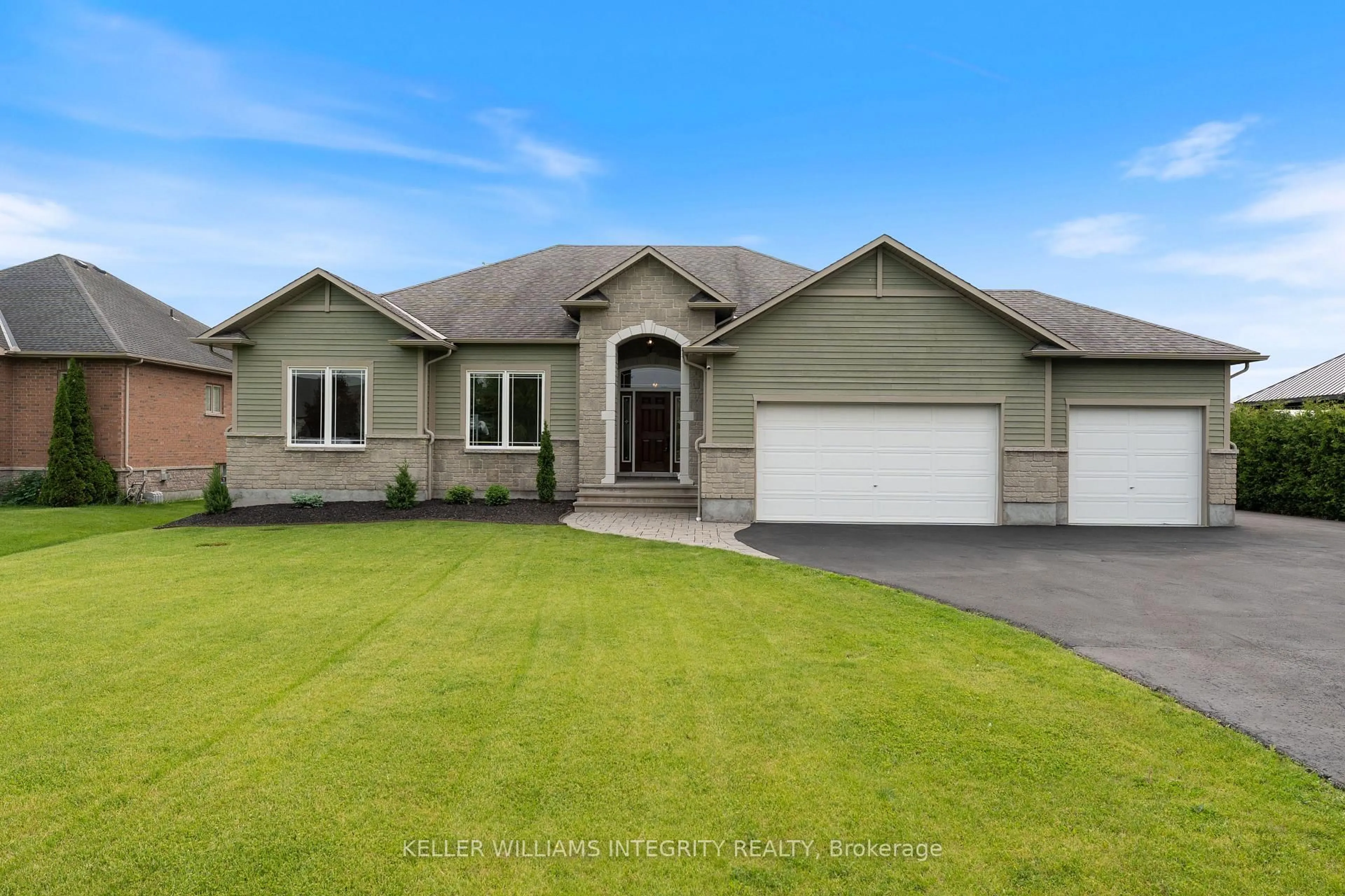 Home with brick exterior material, street for 6373 Blossom Trail Dr, Greely Ontario K4P 0B1
