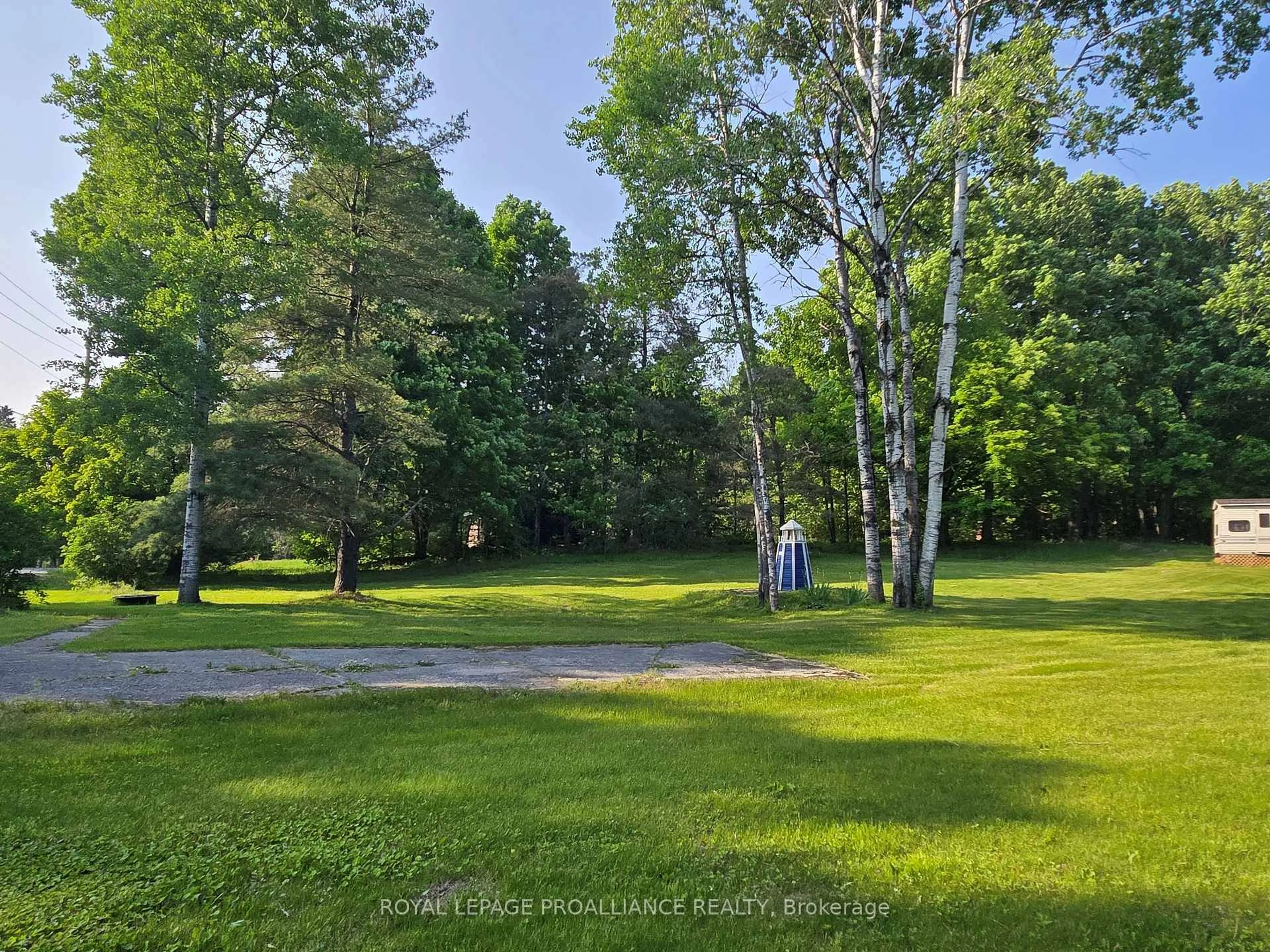 A pic from outside/outdoor area/front of a property/back of a property/a pic from drone, forest/trees view for 2476 Henderson Rd, Arden Ontario K0H 1B0