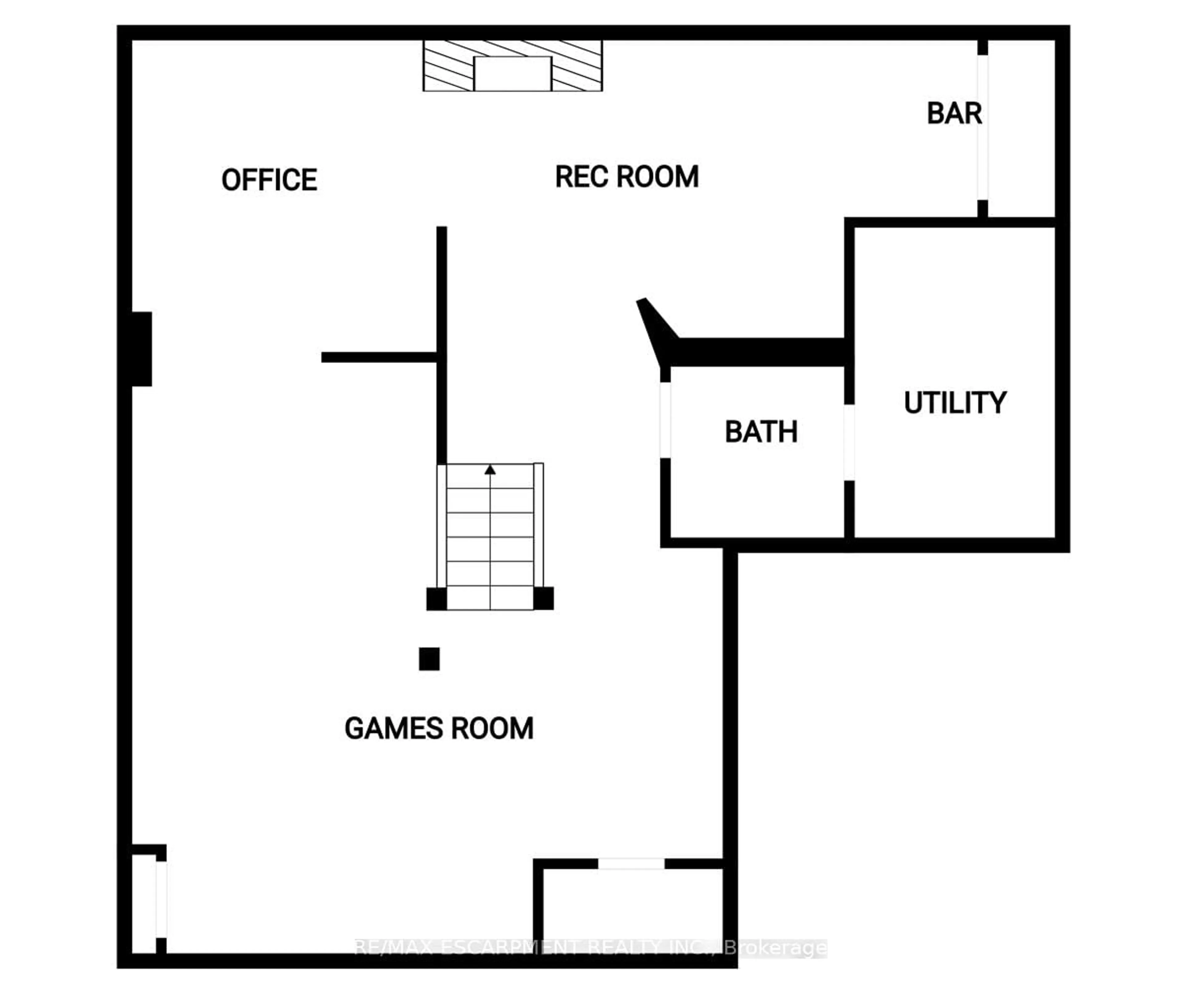 Floor plan for 448 ACADIA Dr, Hamilton Ontario L8W 3A4