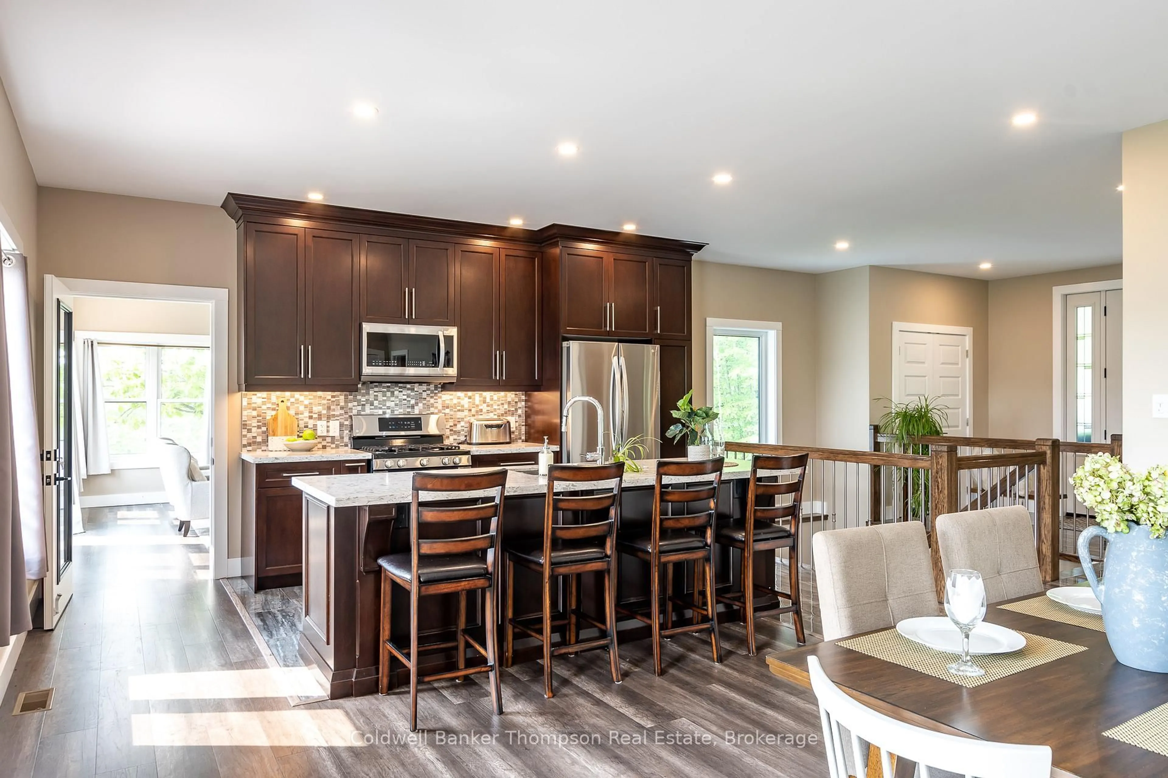 Open concept kitchen, unknown for 467 Clearwater Lake Rd, Huntsville Ontario P0B 1L0