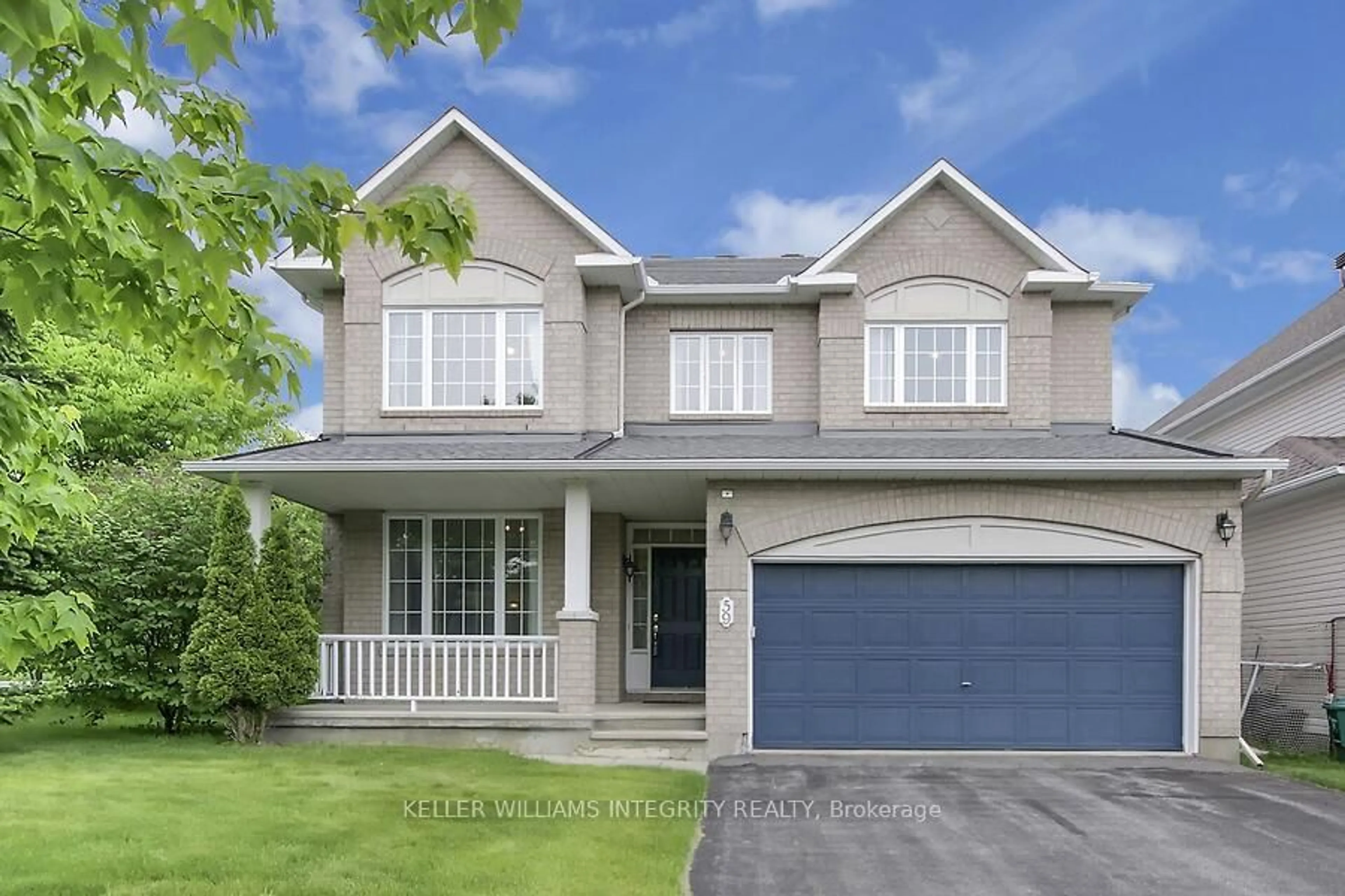Home with vinyl exterior material, street for 59 Sawyer Way, Ottawa Ontario K2M 2X3