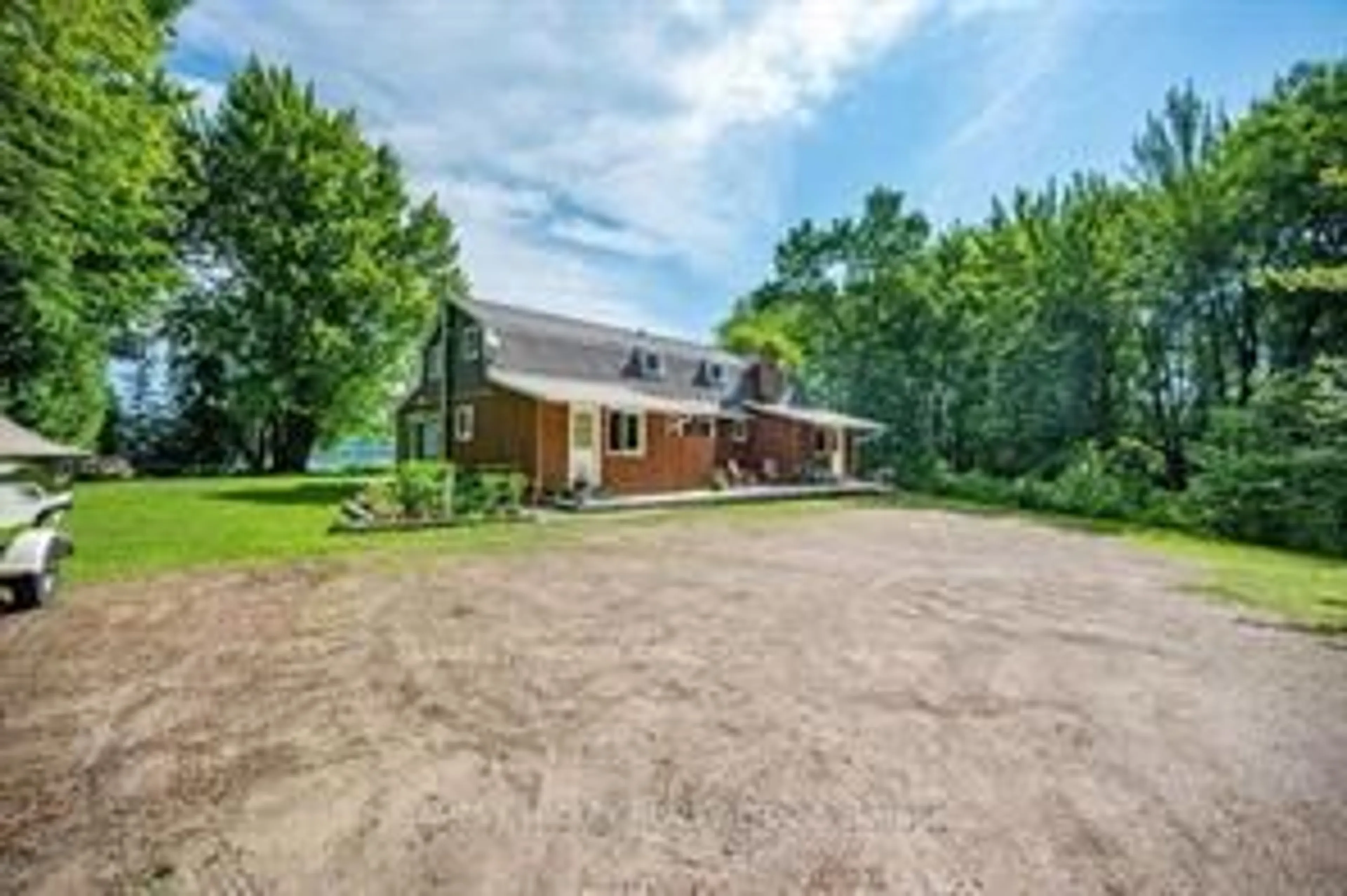 A pic from outside/outdoor area/front of a property/back of a property/a pic from drone, street for 419 Devlin Lane, Deep River Ontario K0J 1P0