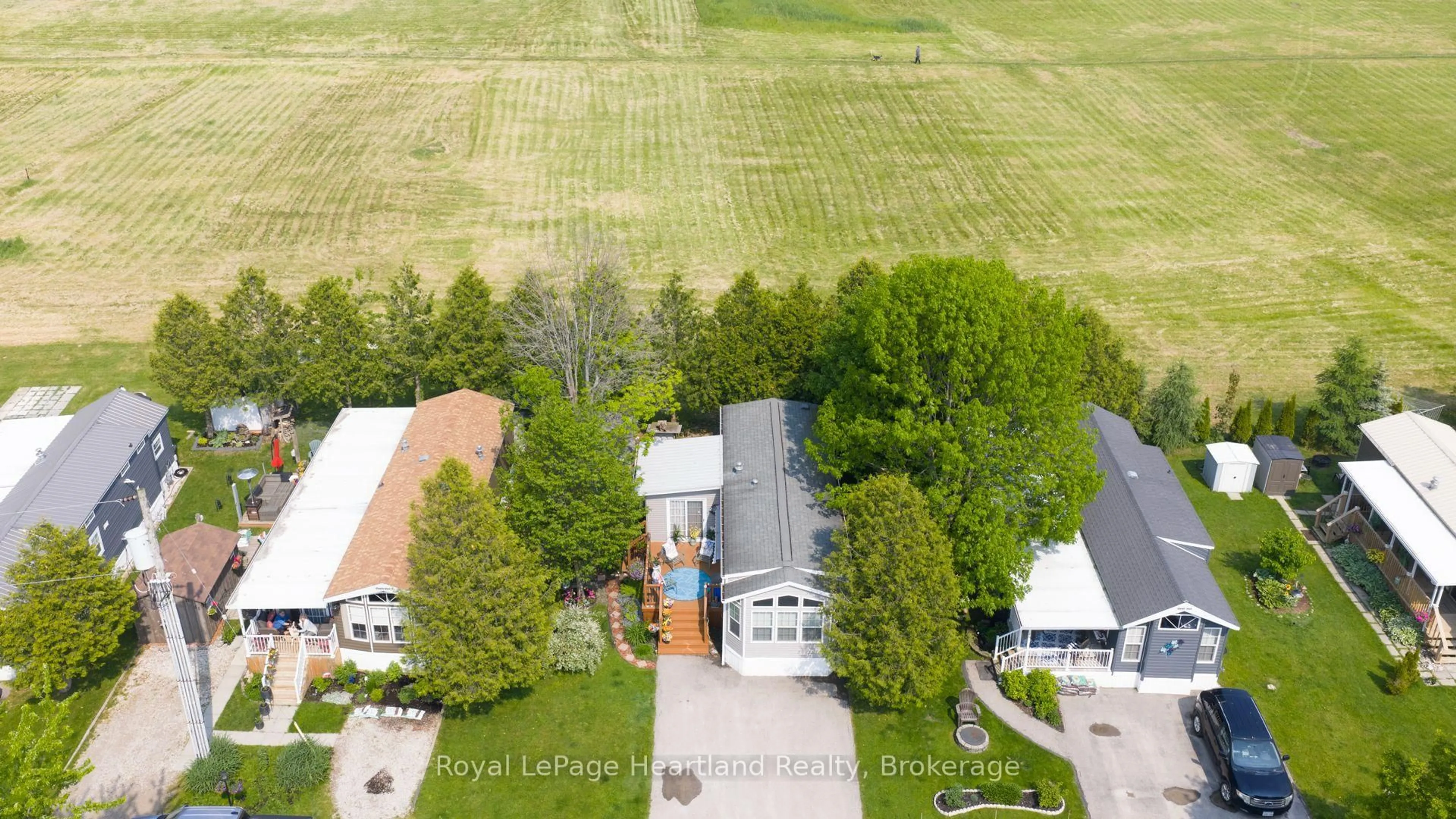 A pic from outside/outdoor area/front of a property/back of a property/a pic from drone, unknown for 77719 Bluewater Highway #50 Portside Drive, Central Huron Ontario N0M 1G0
