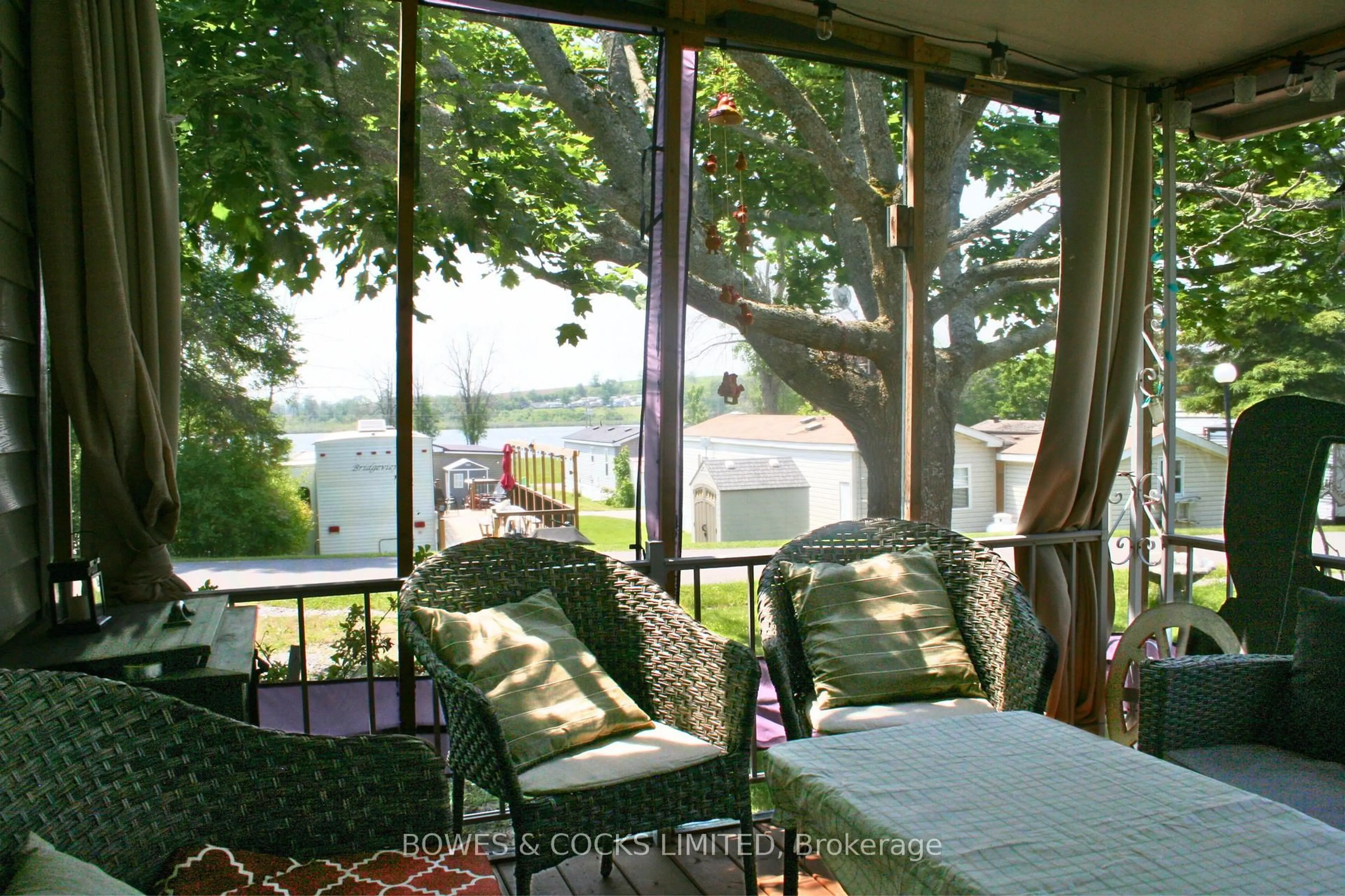 Patio, water/lake/river/ocean view for 13 Trillium Dr, Otonabee-South Monaghan Ontario K0L 2G0