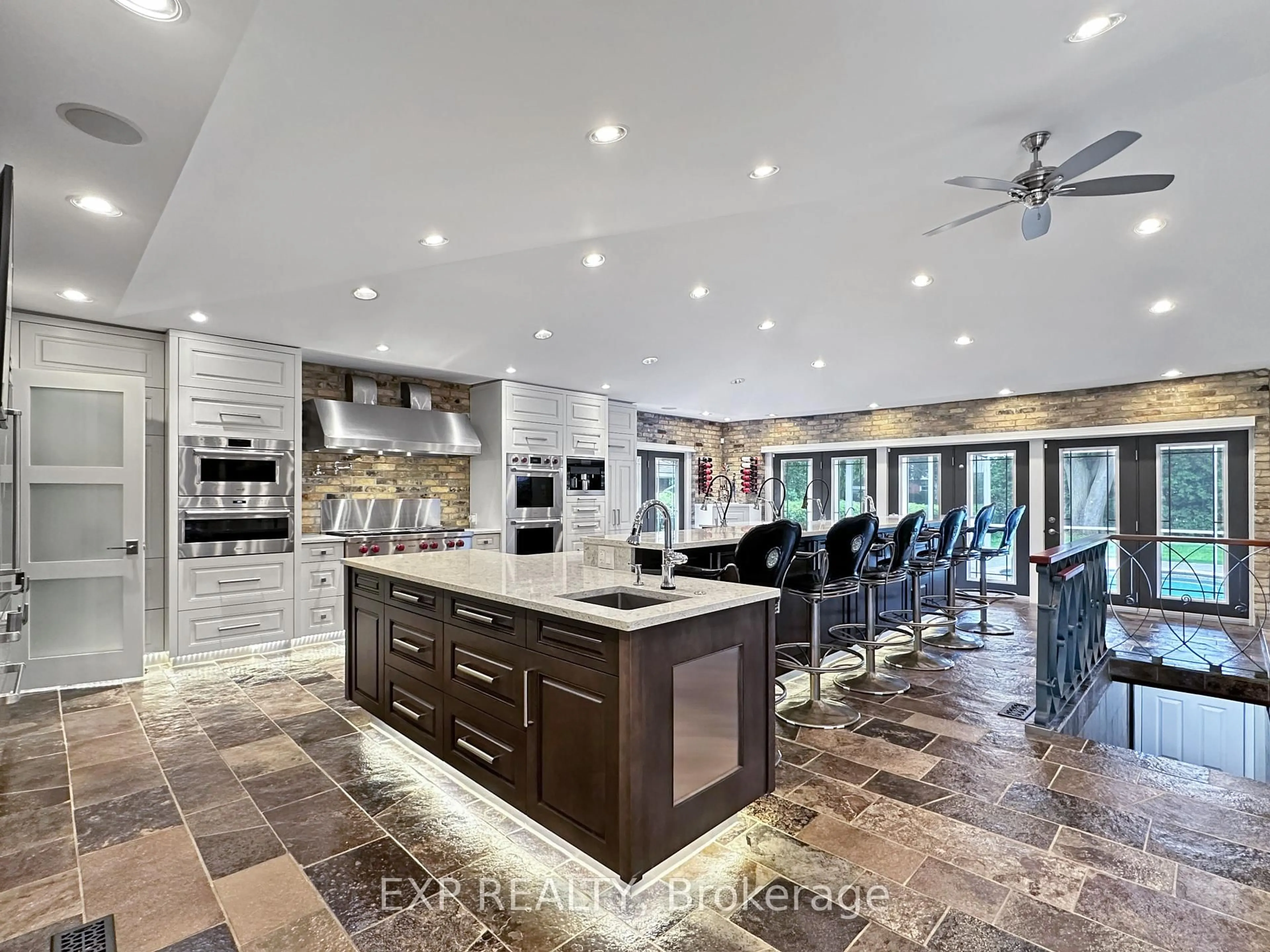 Open concept kitchen, ceramic/tile floor for 1511 Geary Ave, London North Ontario N5X 1G6