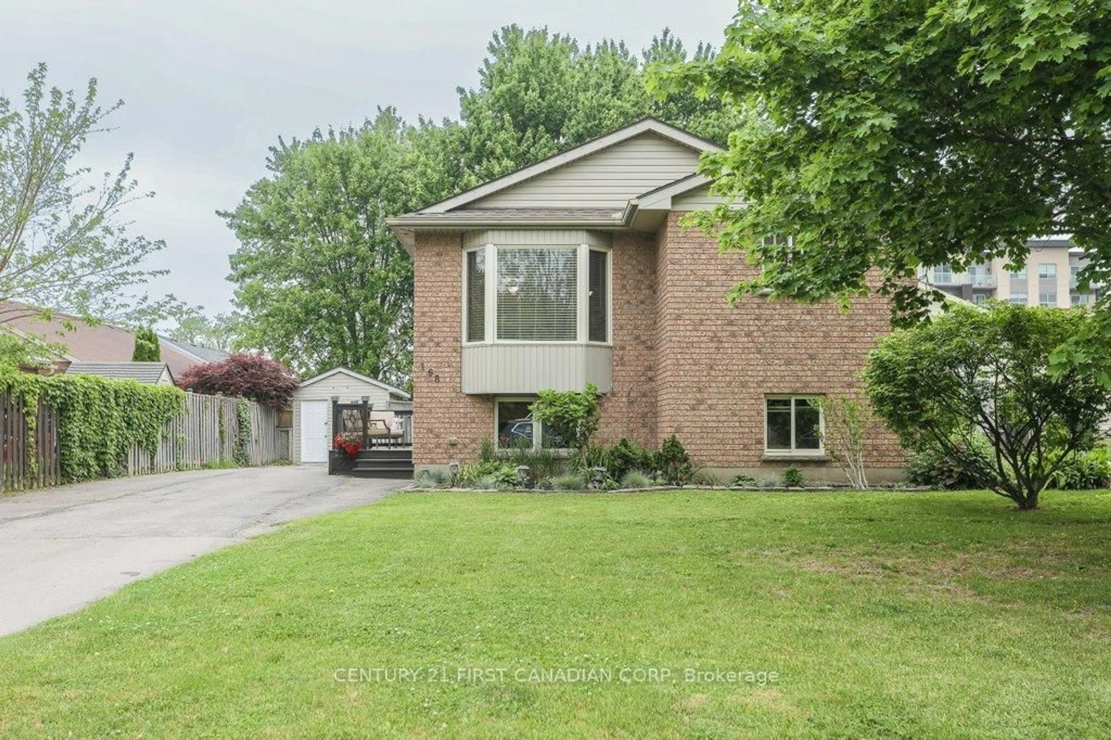 Home with brick exterior material, street for 168 Forest Ave, St. Thomas Ontario N5R 2K2