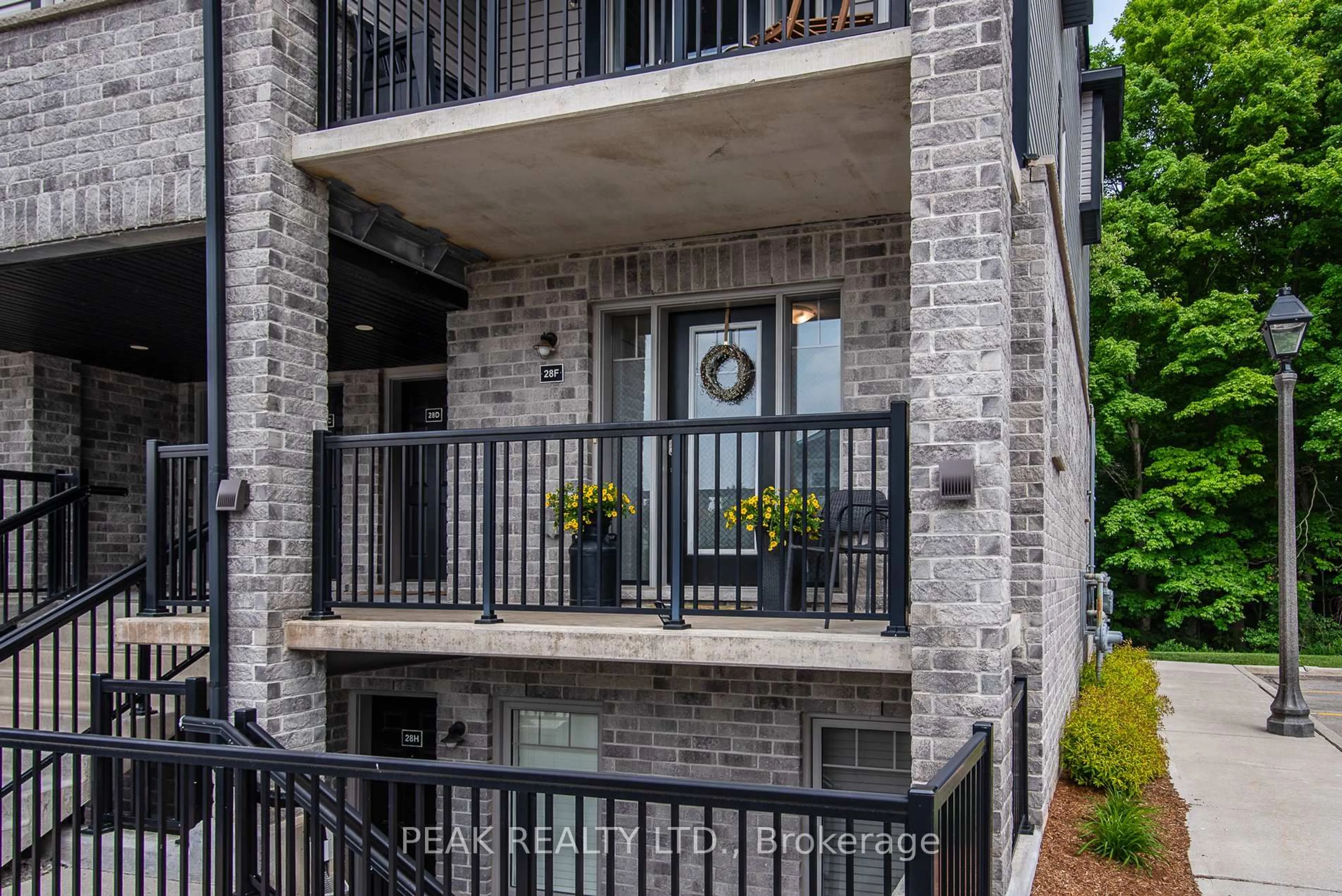 Home with brick exterior material, street for 1989 Ottawa St #28F, Kitchener Ontario N2E 0G7