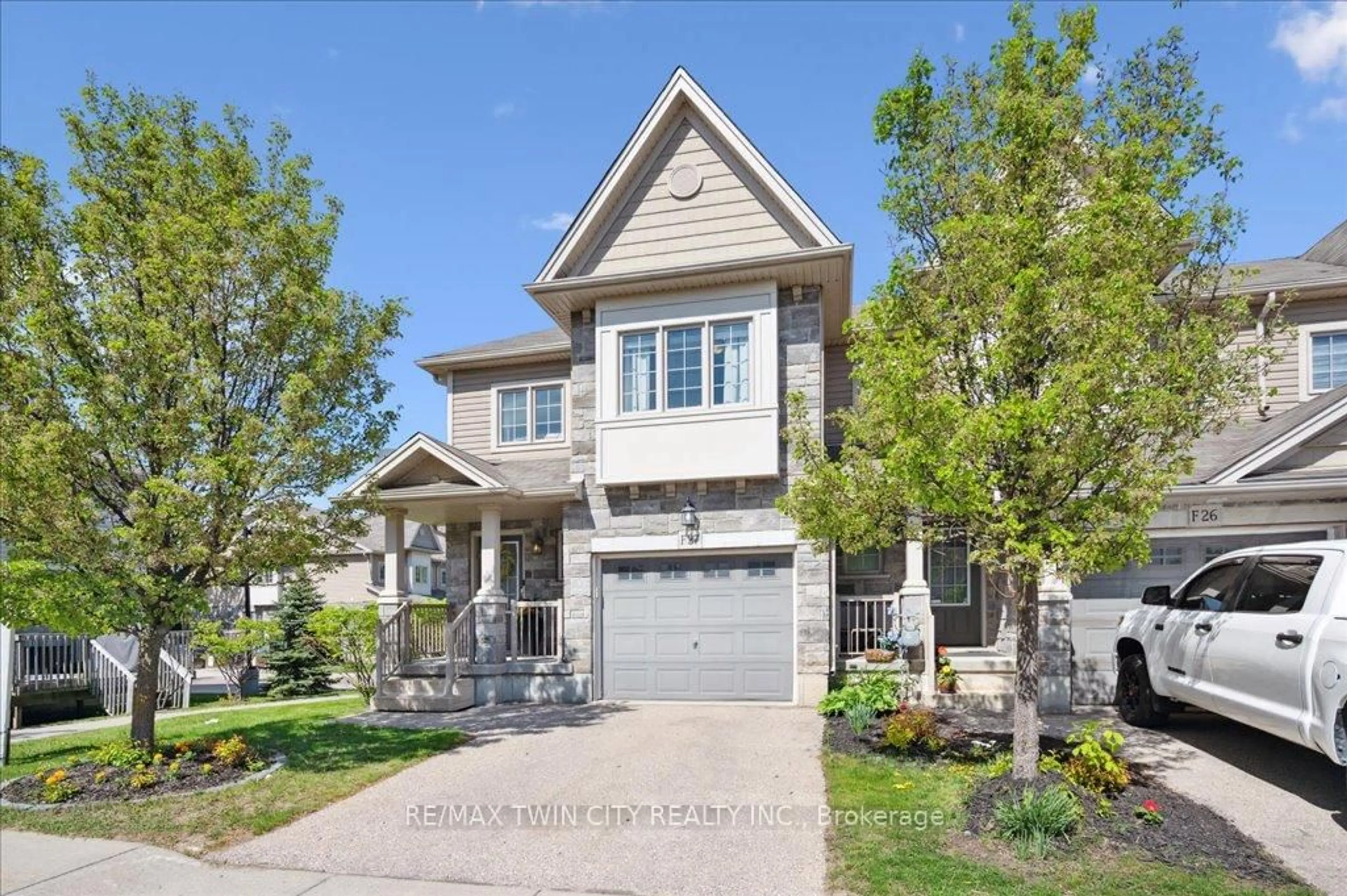 Home with brick exterior material, street for 6 Upper Mercer St #F27, Kitchener Ontario N2A 0E4