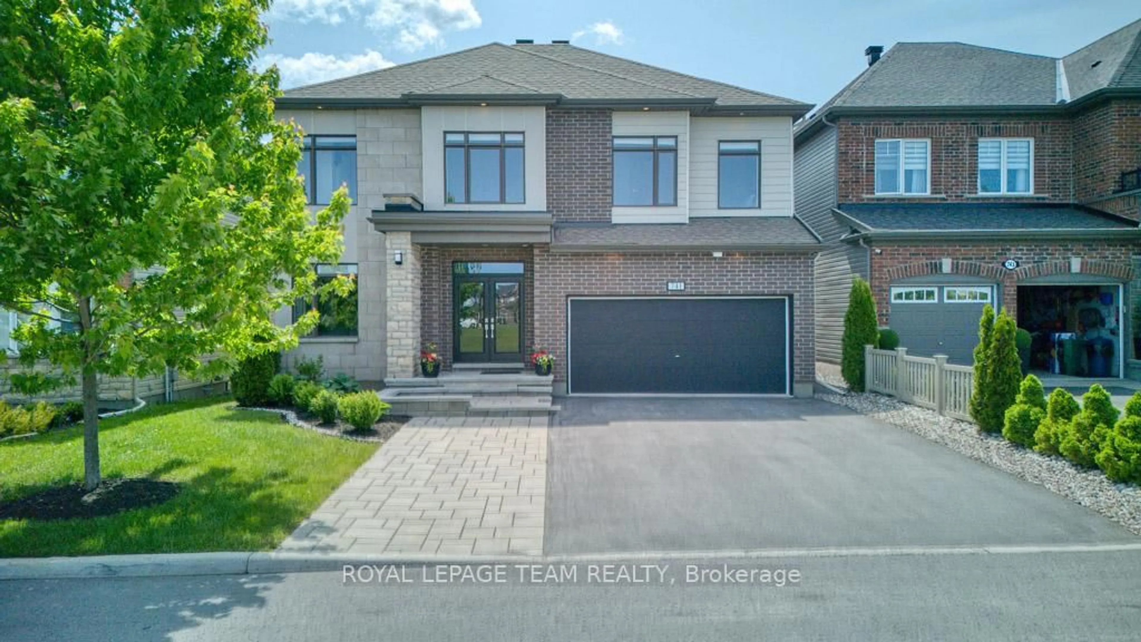 Home with brick exterior material, street for 741 Campolina Way, Ottawa Ontario K2S 0Y2