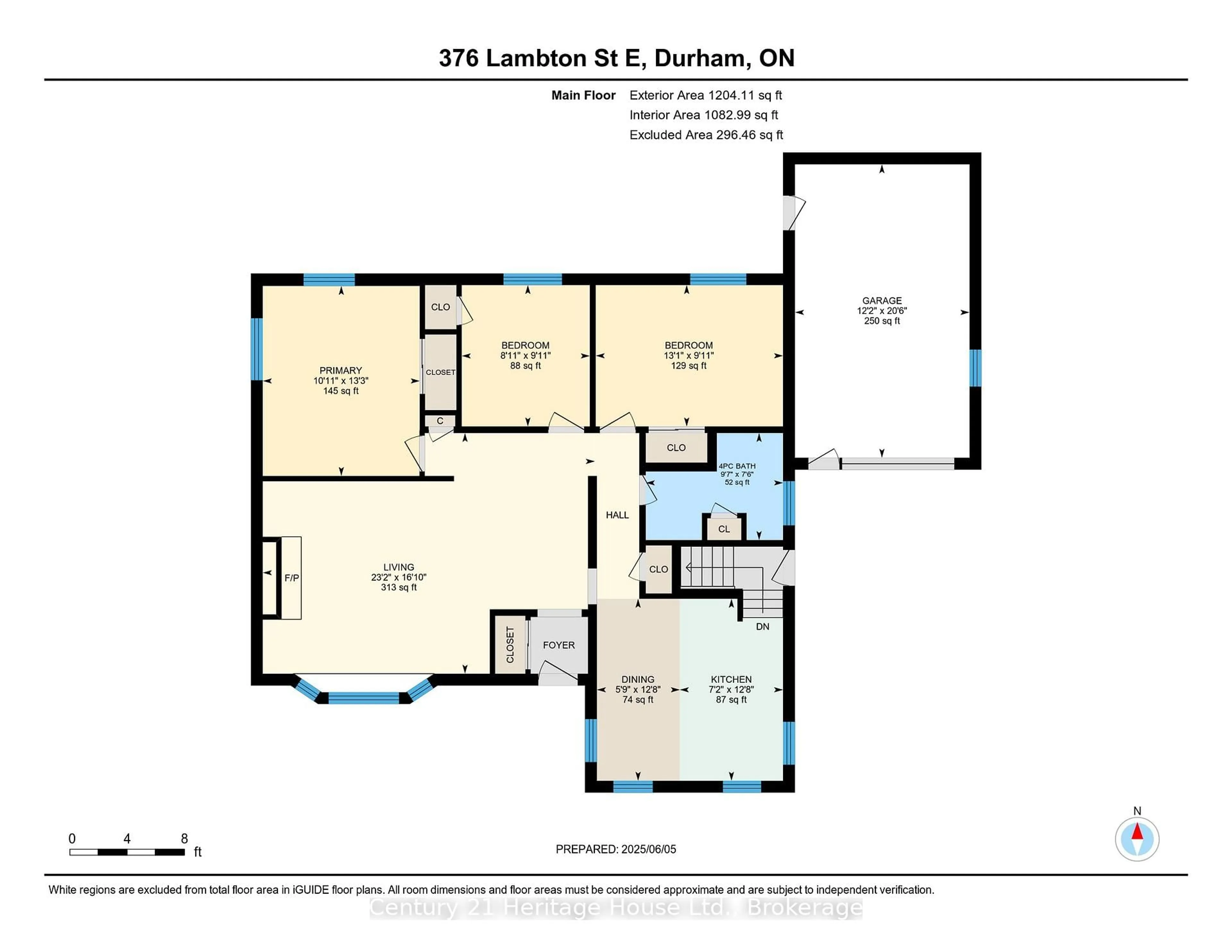 Floor plan for 376 Lambton St, West Grey Ontario N0G 1R0