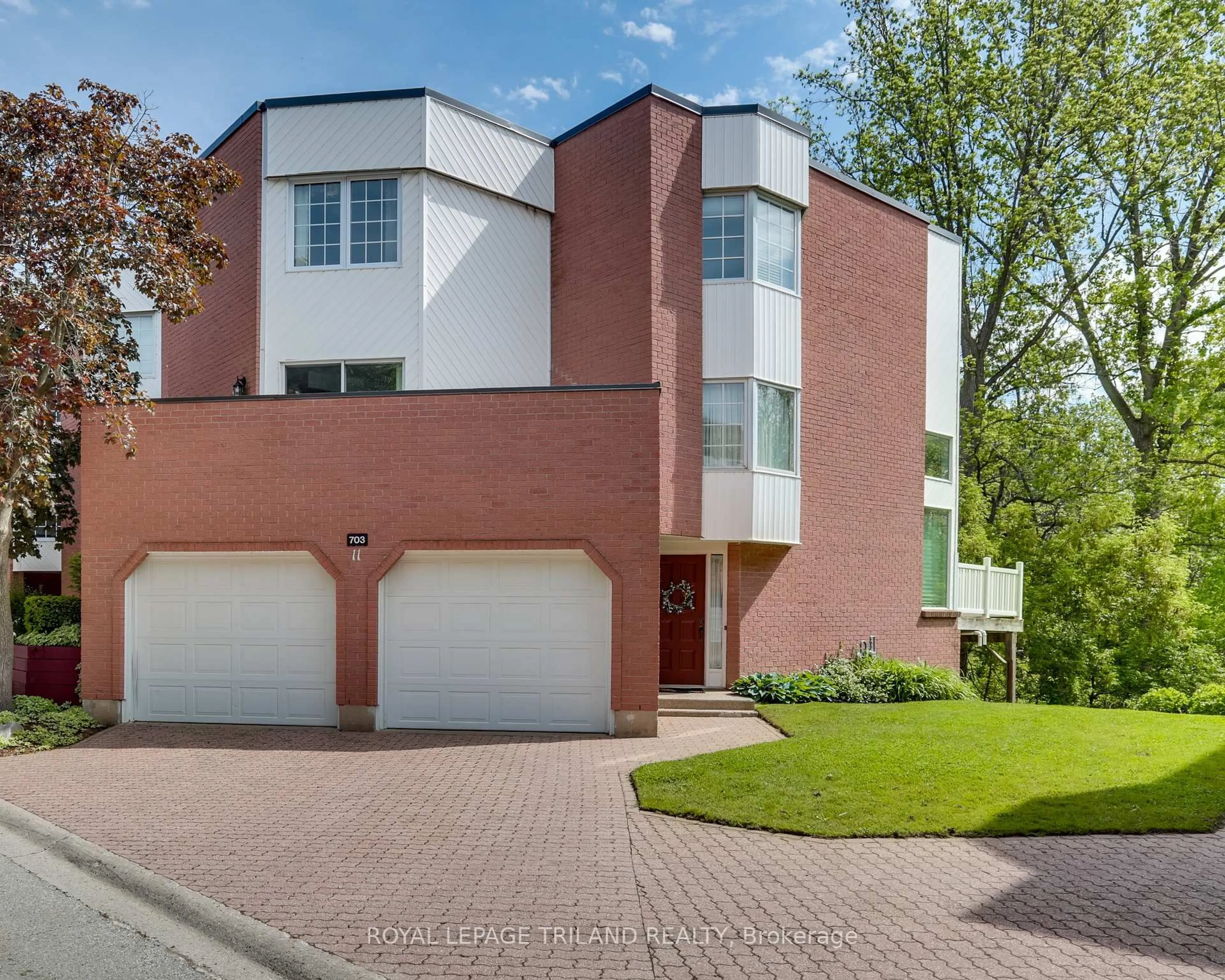 Home with brick exterior material, street for 703 Windermere Rd #11, London North Ontario N5X 2P1