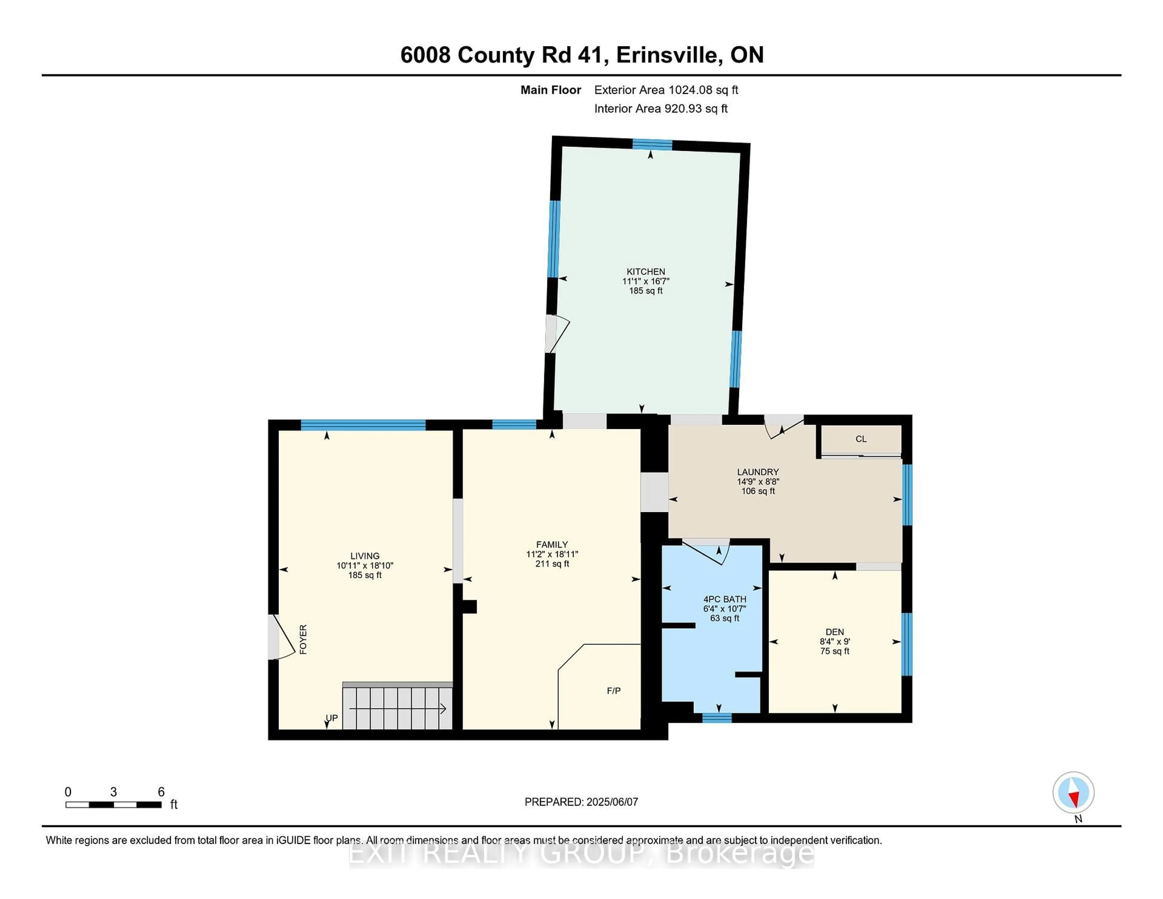 Floor plan for 6008 County Road 41, Stone Mills Ontario K0K 2A0