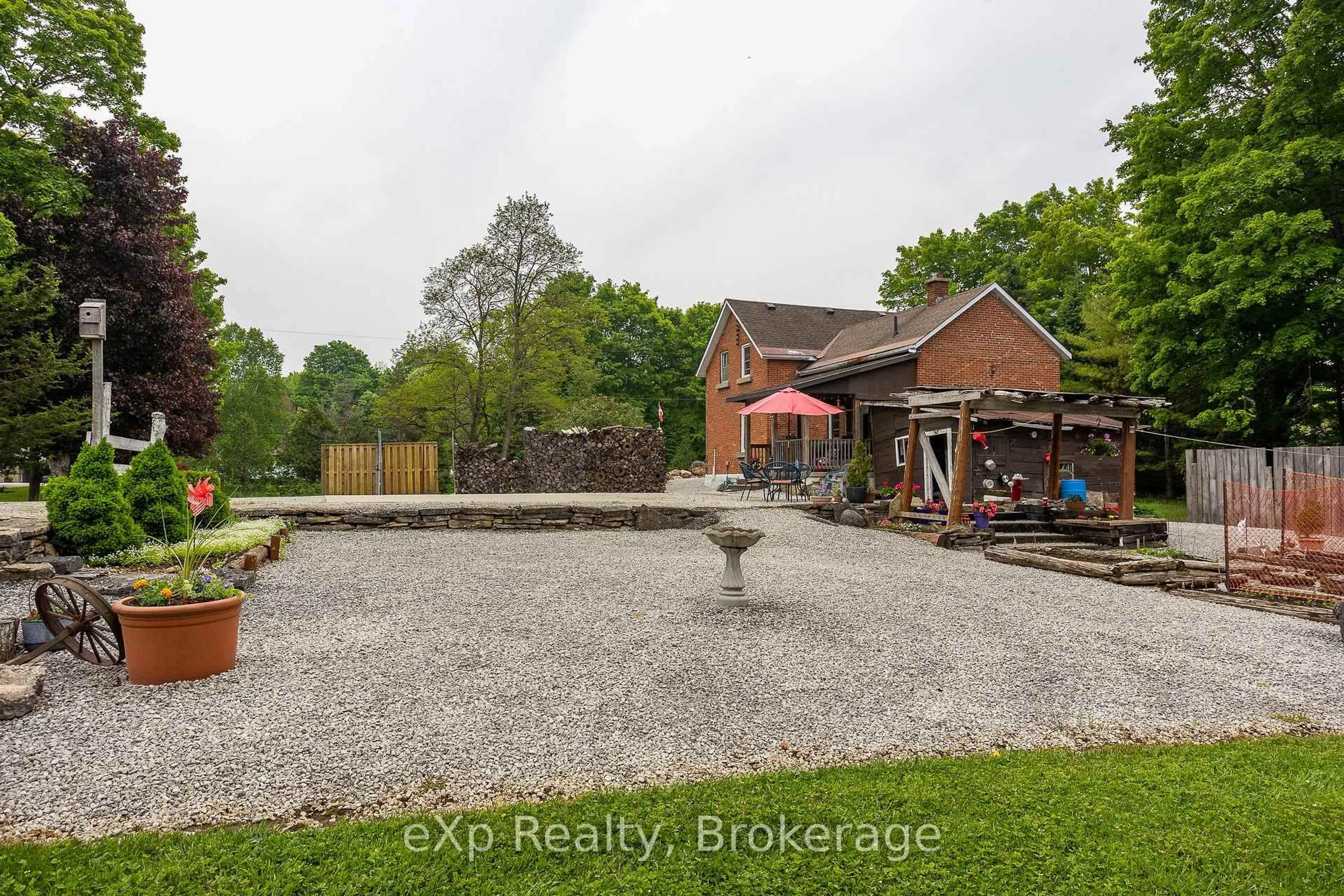 A pic from outside/outdoor area/front of a property/back of a property/a pic from drone, water/lake/river/ocean view for 103379 Grey Rd 18, Meaford Ontario N4K 5N8