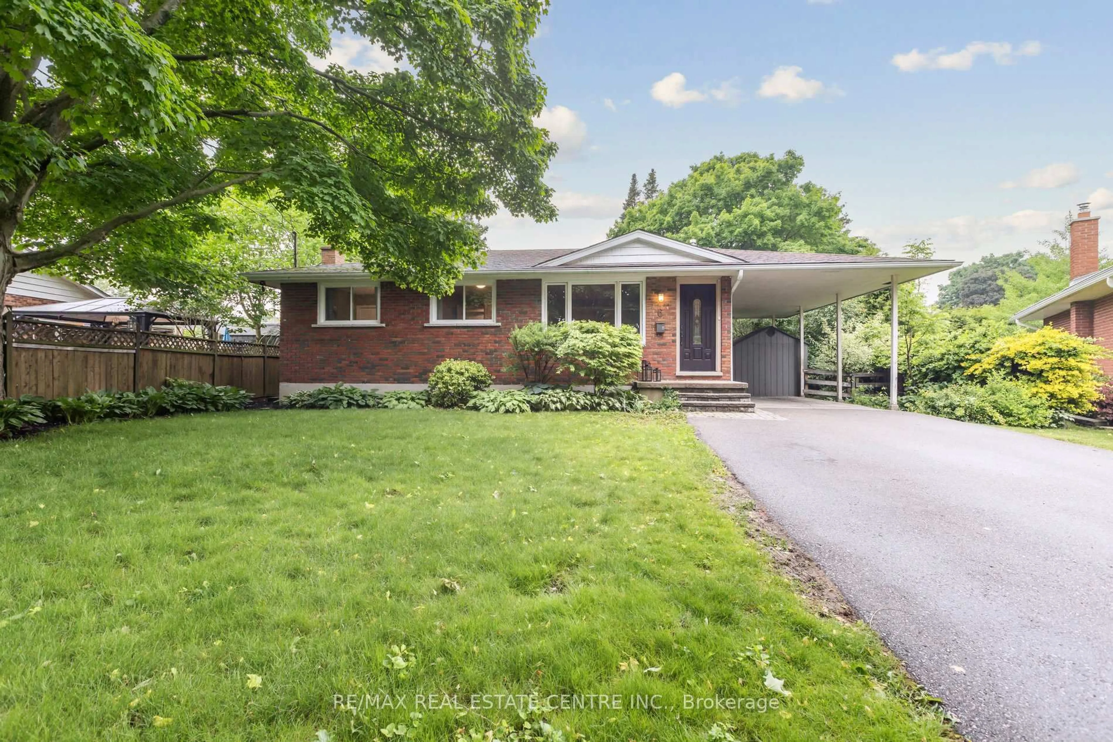 Home with brick exterior material, street for 6 Ramona Crt, Guelph Ontario N1E 1K7