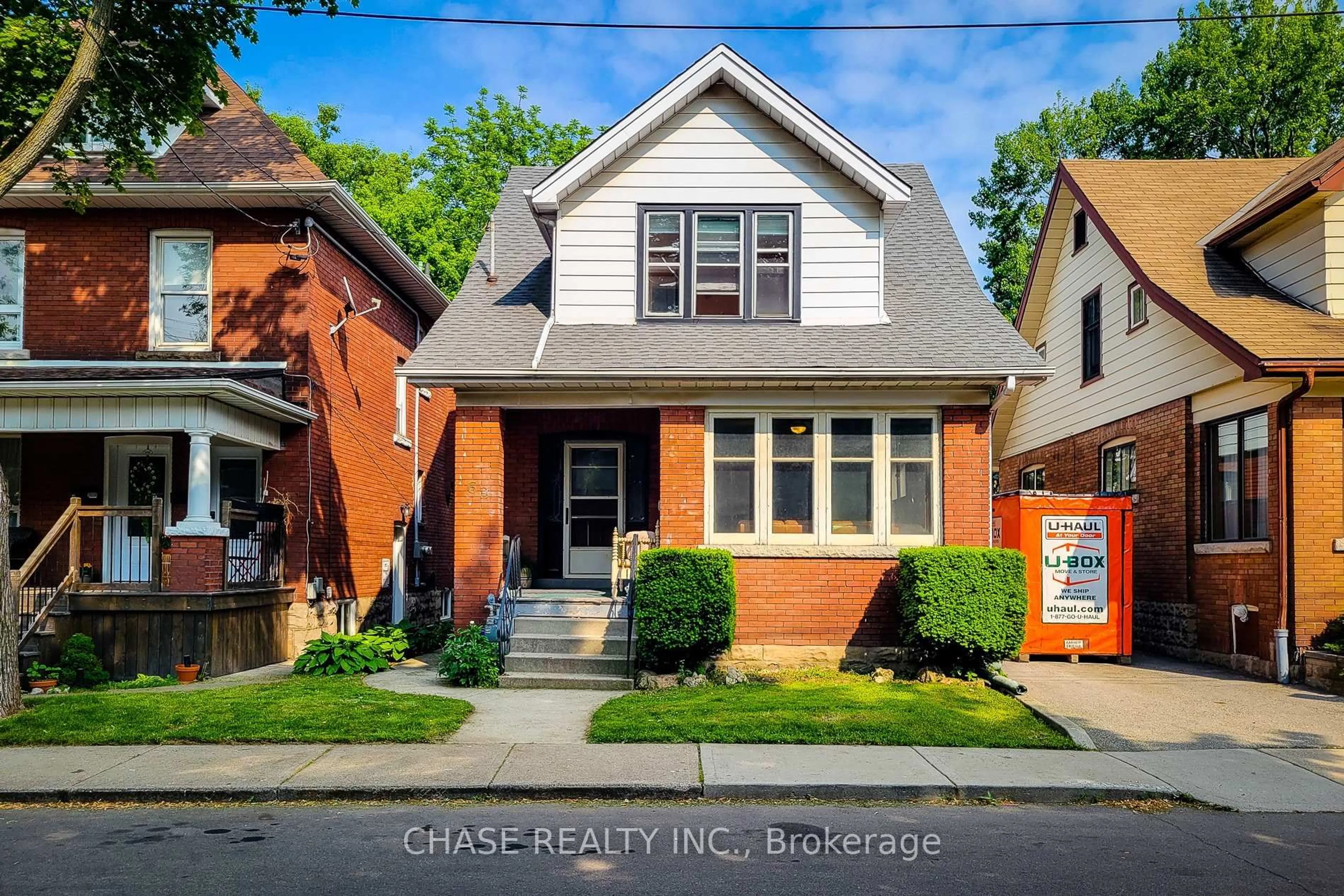 Home with brick exterior material, street for 63 Carrick Ave, Hamilton Ontario L8M 2W4