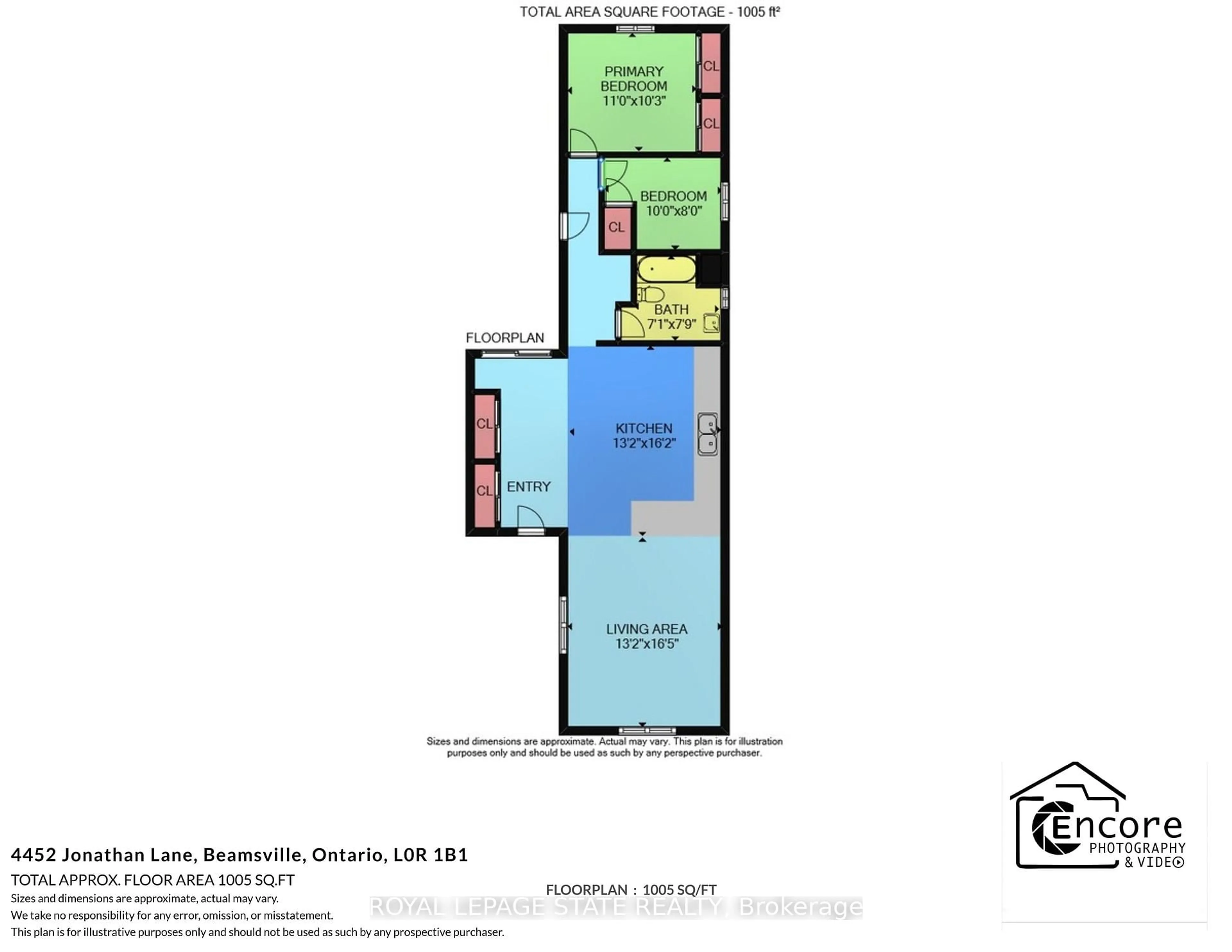 Floor plan for 4452 Jonathan Lane, Lincoln Ontario L0R 1B1