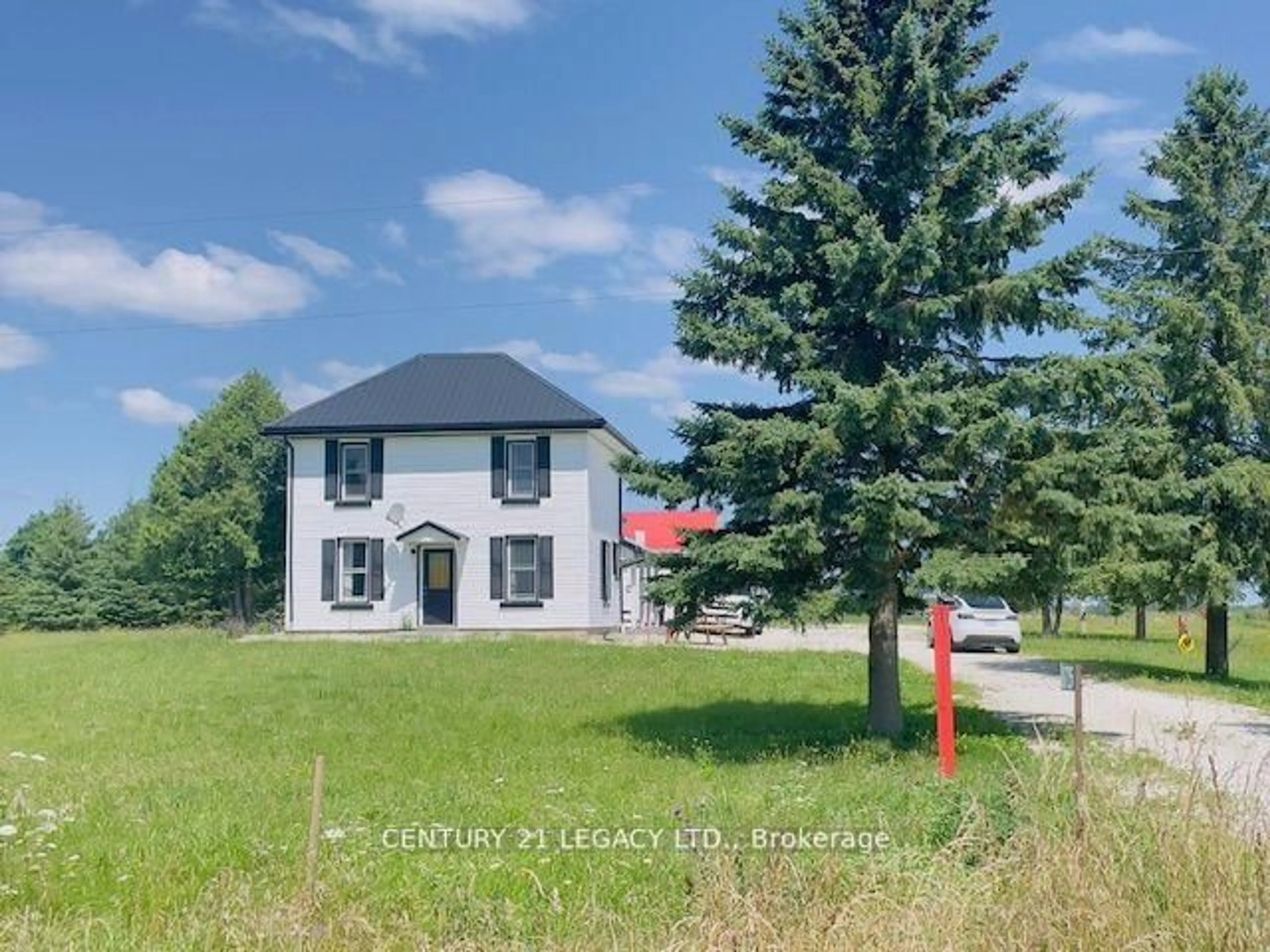 A pic from outside/outdoor area/front of a property/back of a property/a pic from drone, unknown for 26735 Highway 89 Rd, Southgate Ontario N0C 1B0