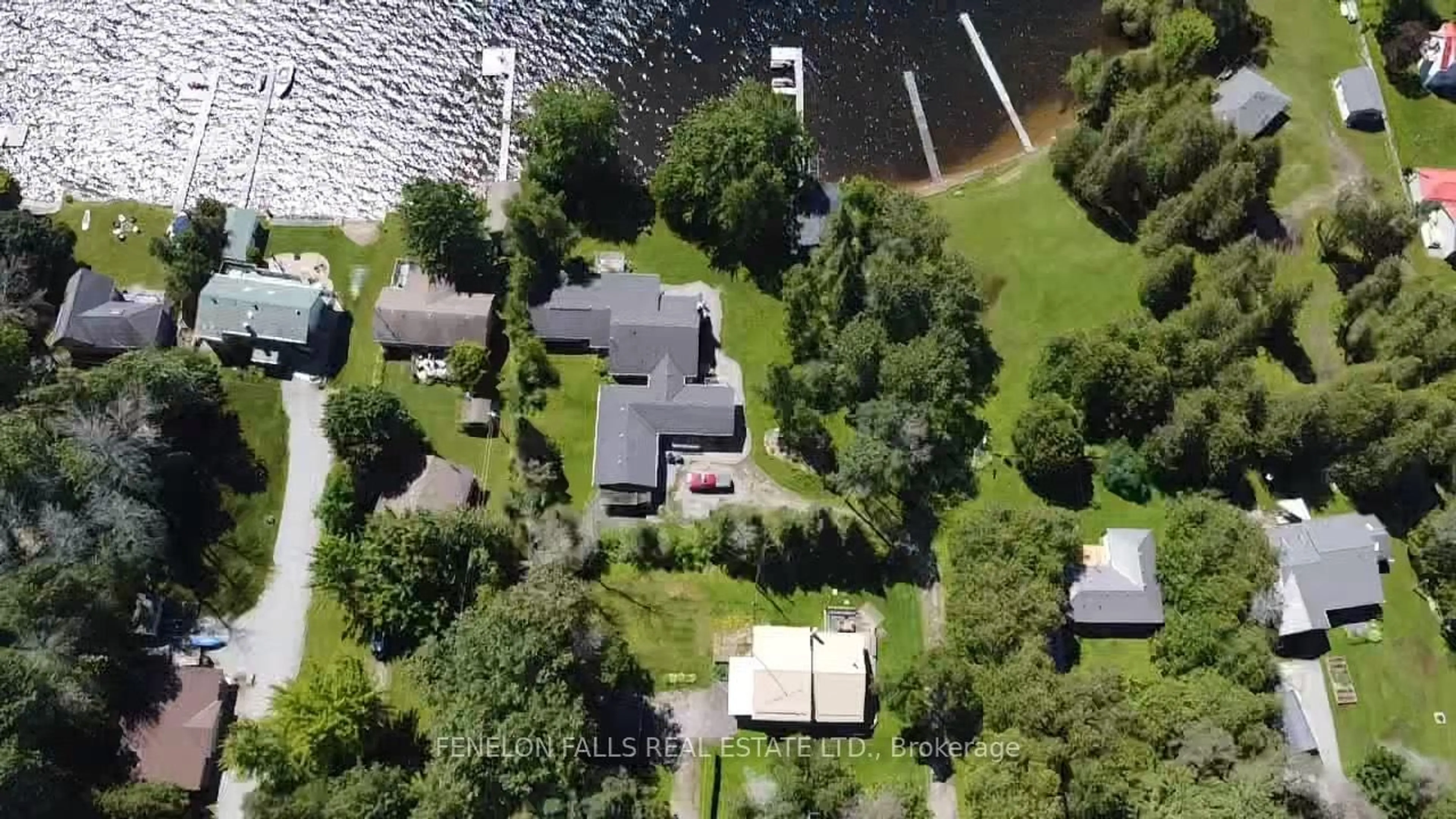 A pic from outside/outdoor area/front of a property/back of a property/a pic from drone, unknown for 63 Thomas Dr, Kawartha Lakes Ontario K0M 1N0