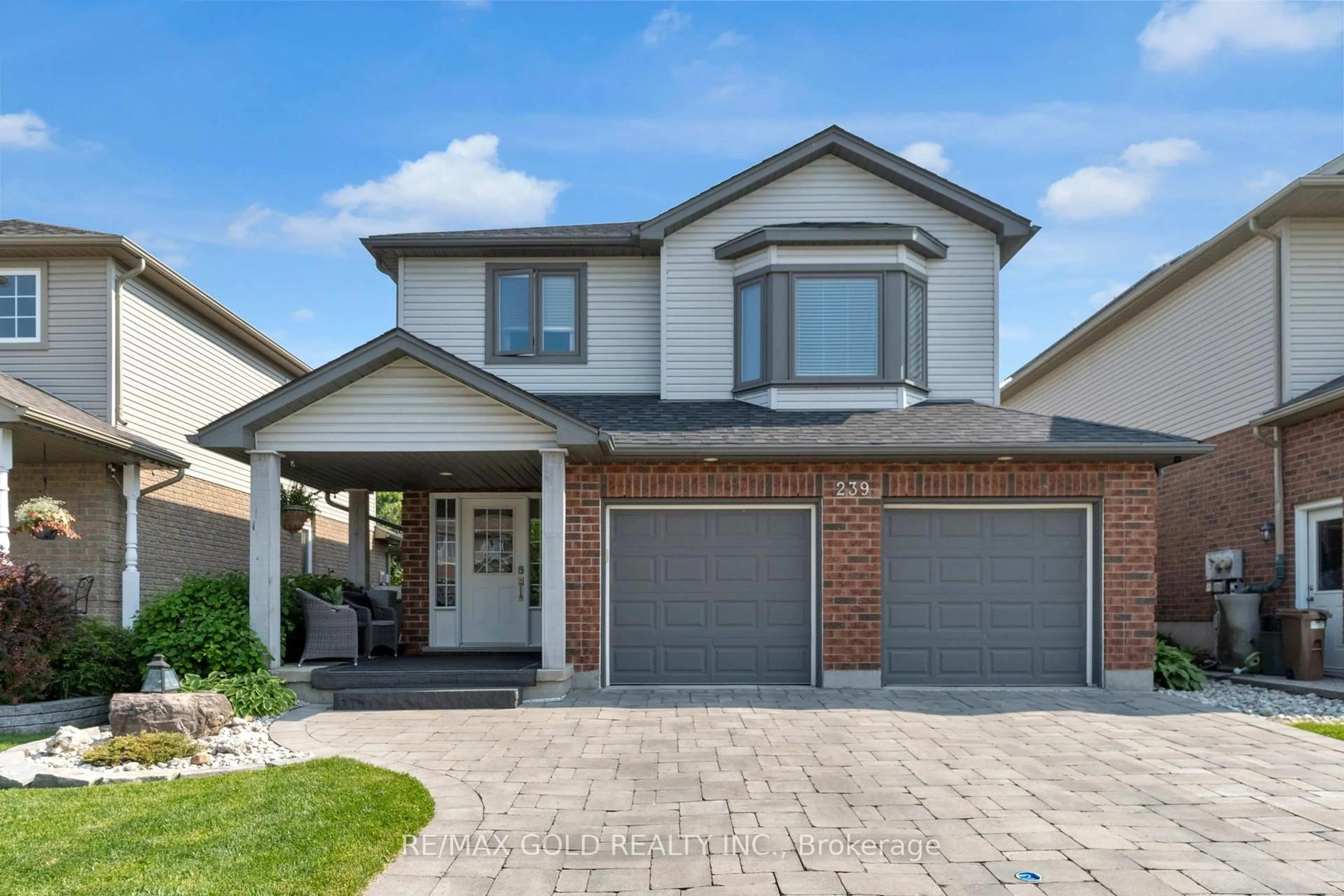 Home with brick exterior material, street for 239 Park Ave, Woolwich Ontario N3B 3N3