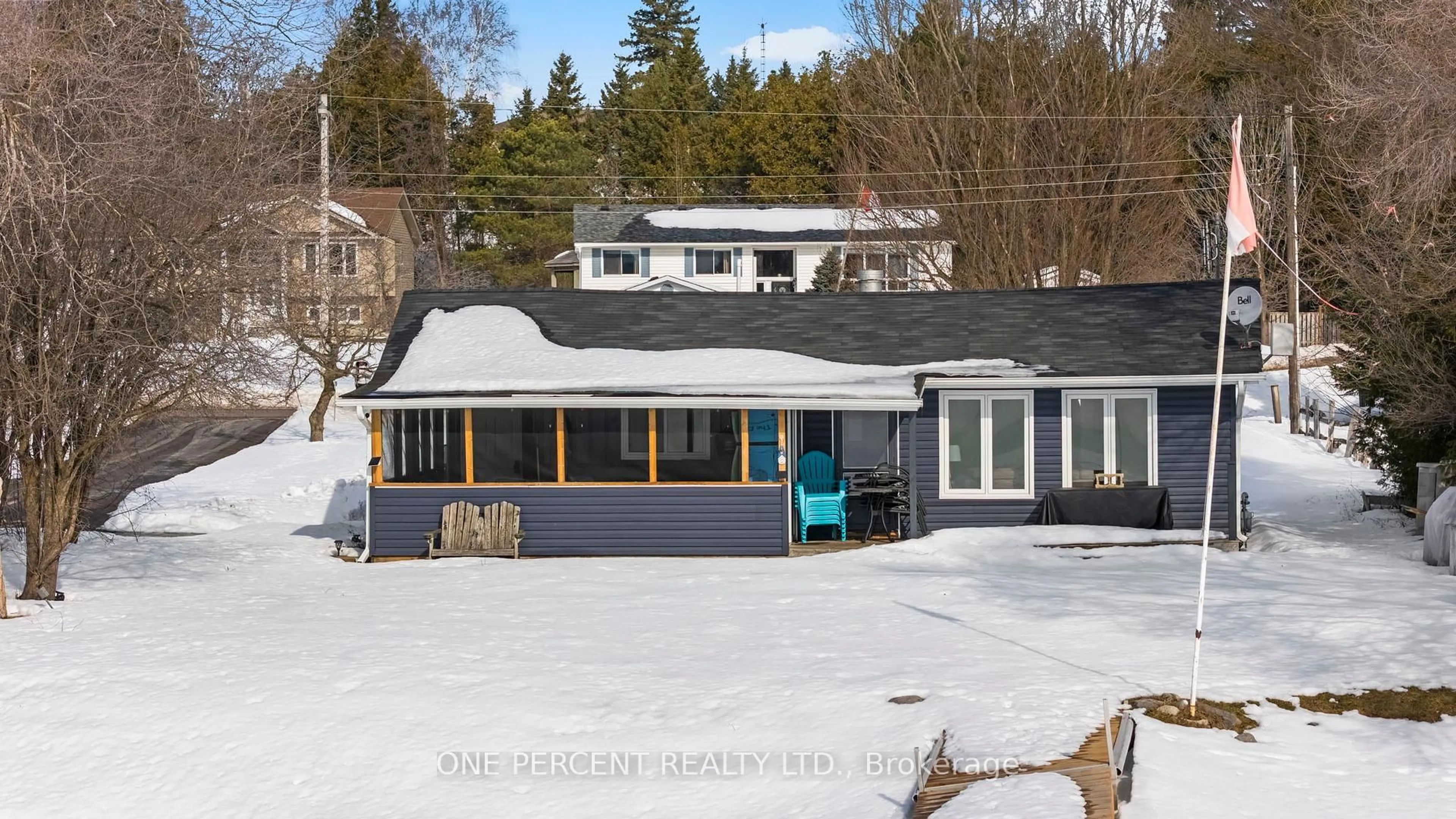 A pic from outside/outdoor area/front of a property/back of a property/a pic from drone, unknown for 9 Charlotte Cres, Kawartha Lakes Ontario K0L 2W0