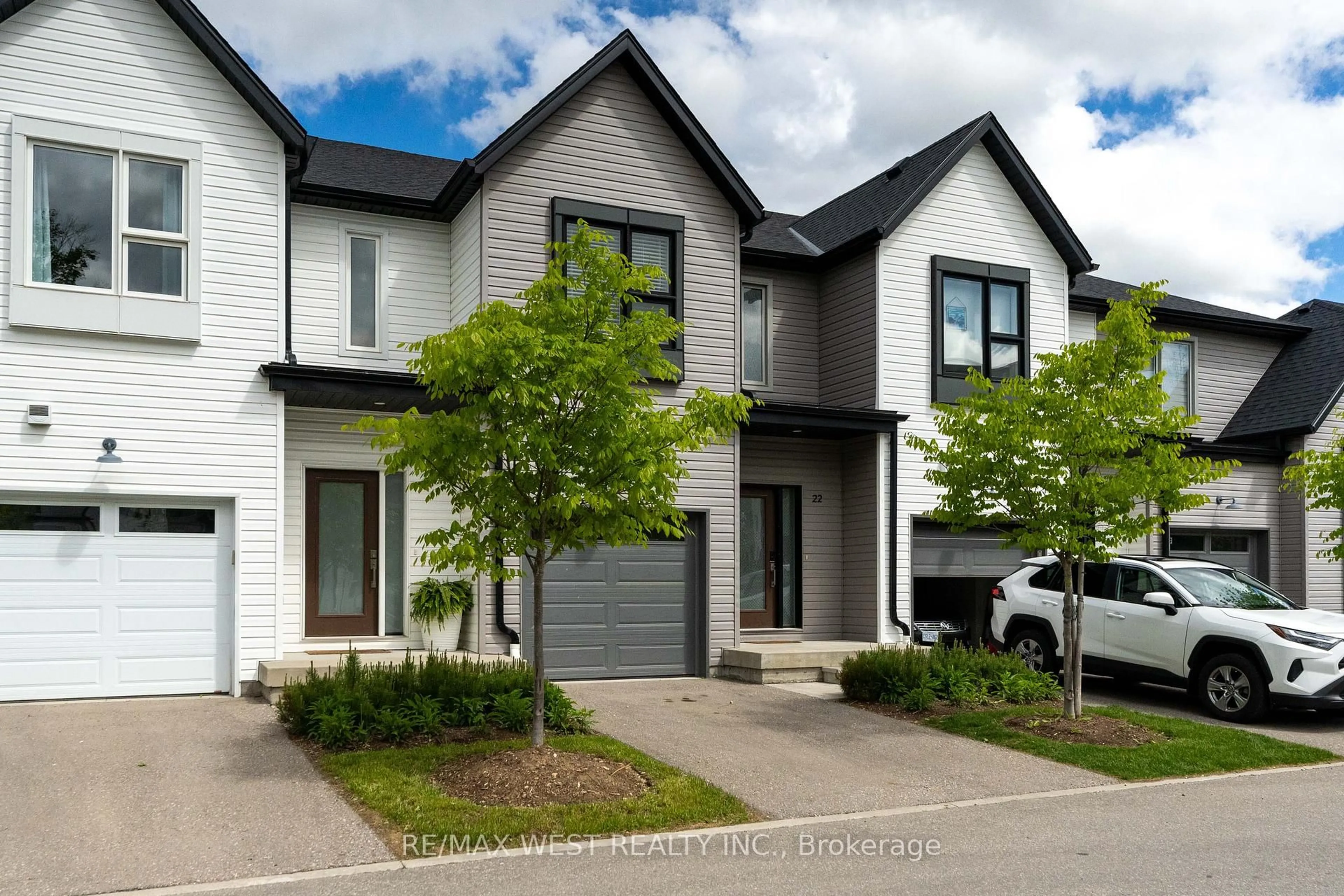 Home with brick exterior material, street for 110 Fergus Ave #22, Kitchener Ontario N2A 0K9