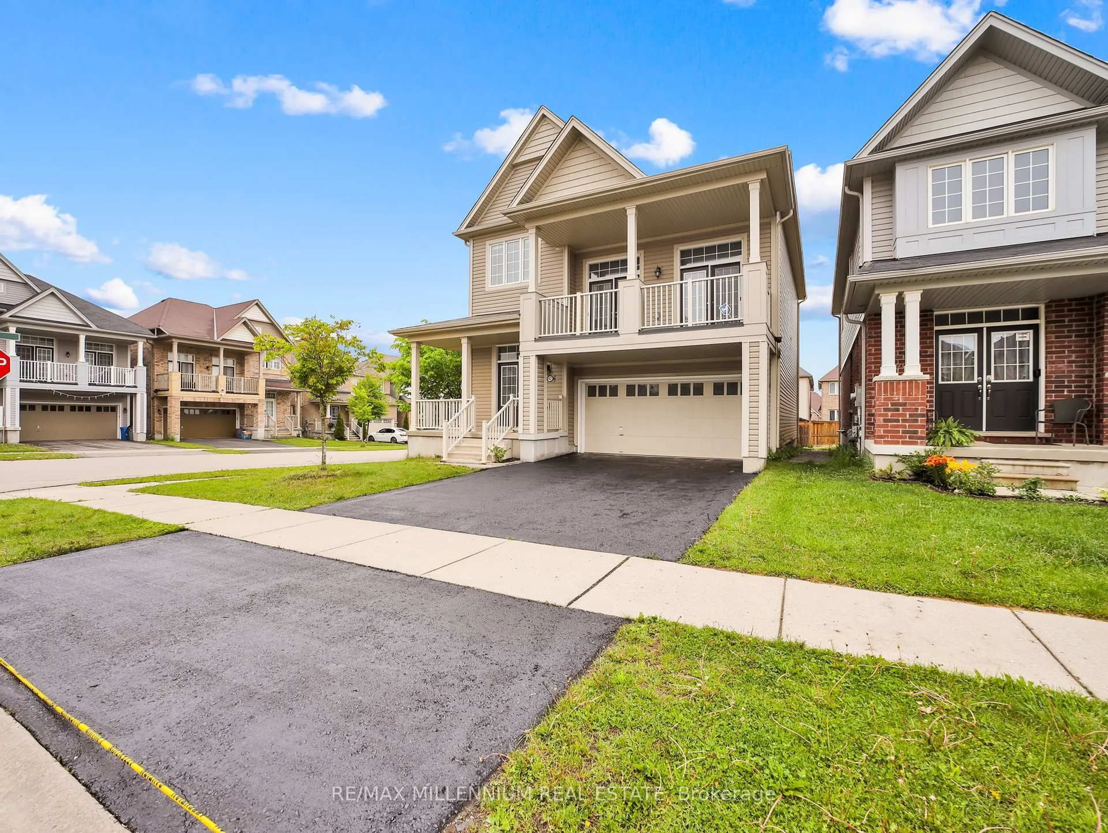 Home with vinyl exterior material, street for 42 Pollard St, Brantford Ontario N3T 5L5