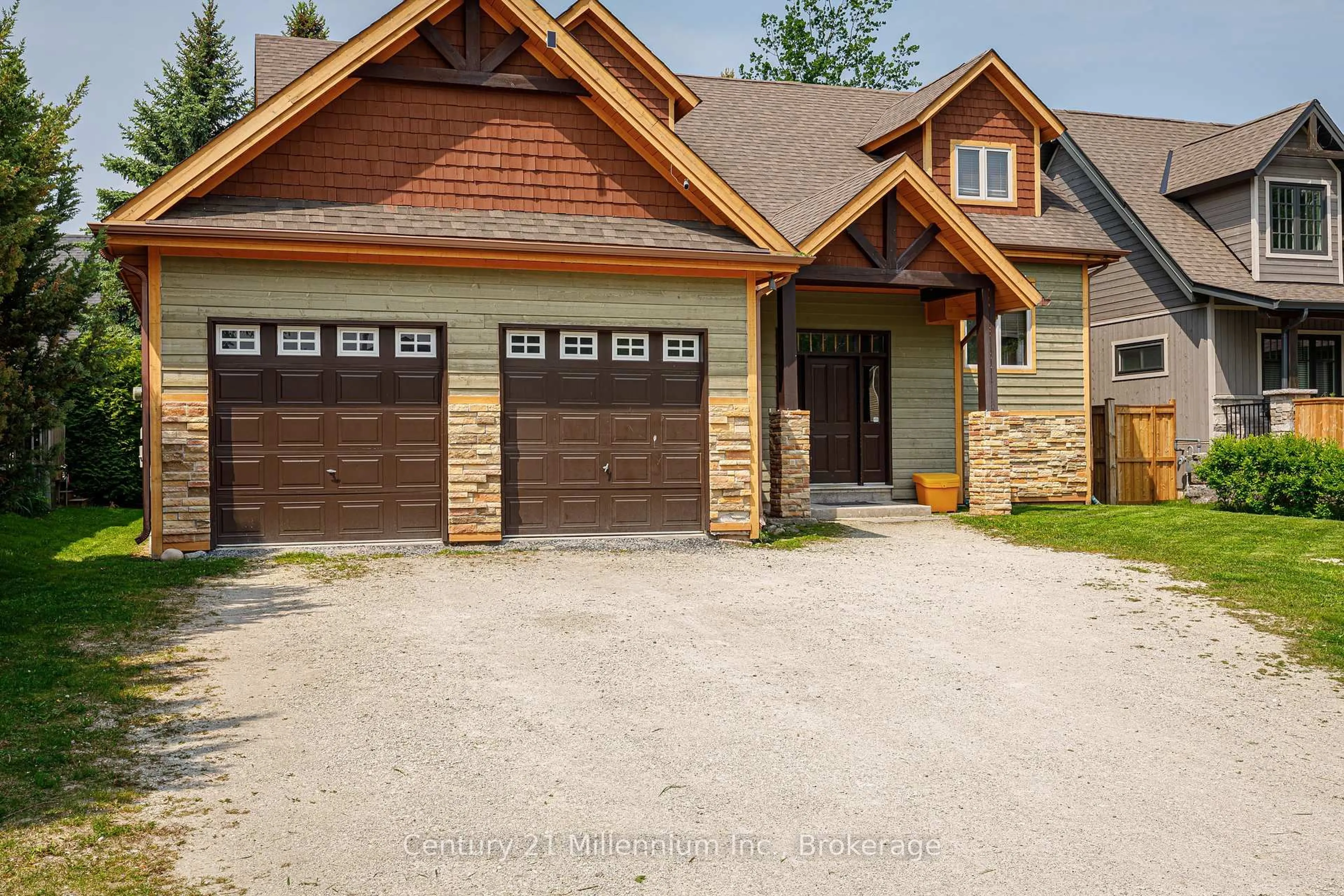 Home with brick exterior material, street for 191 Brooker Blvd, Blue Mountains Ontario L9Y 0L3
