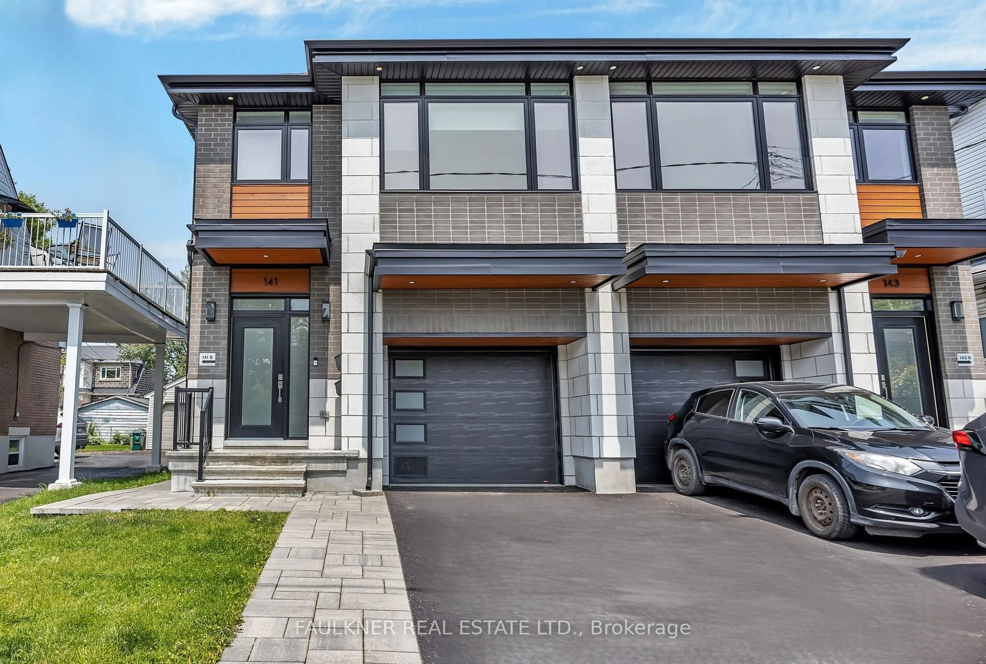 Home with brick exterior material, street for 141 Columbus Ave, Ottawa Ontario K1K 1P9