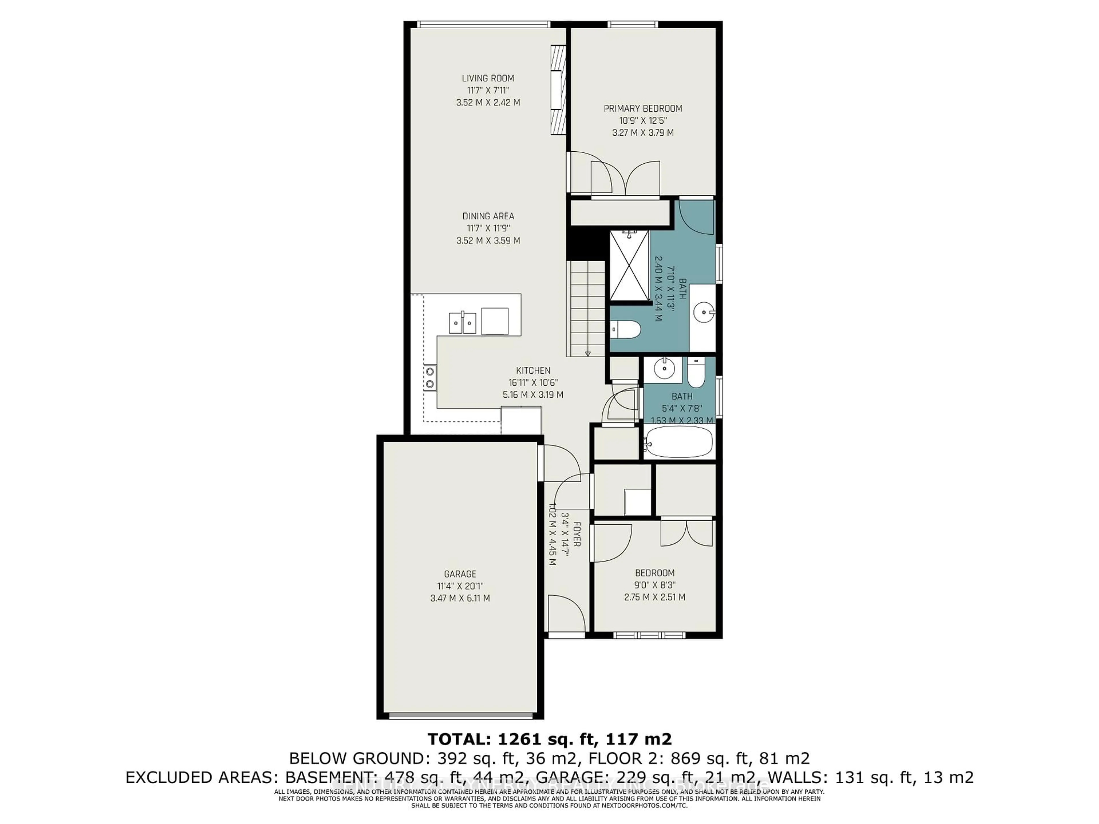 Floor plan for 110 Seabert Dr, Arnprior Ontario K7S 0K1