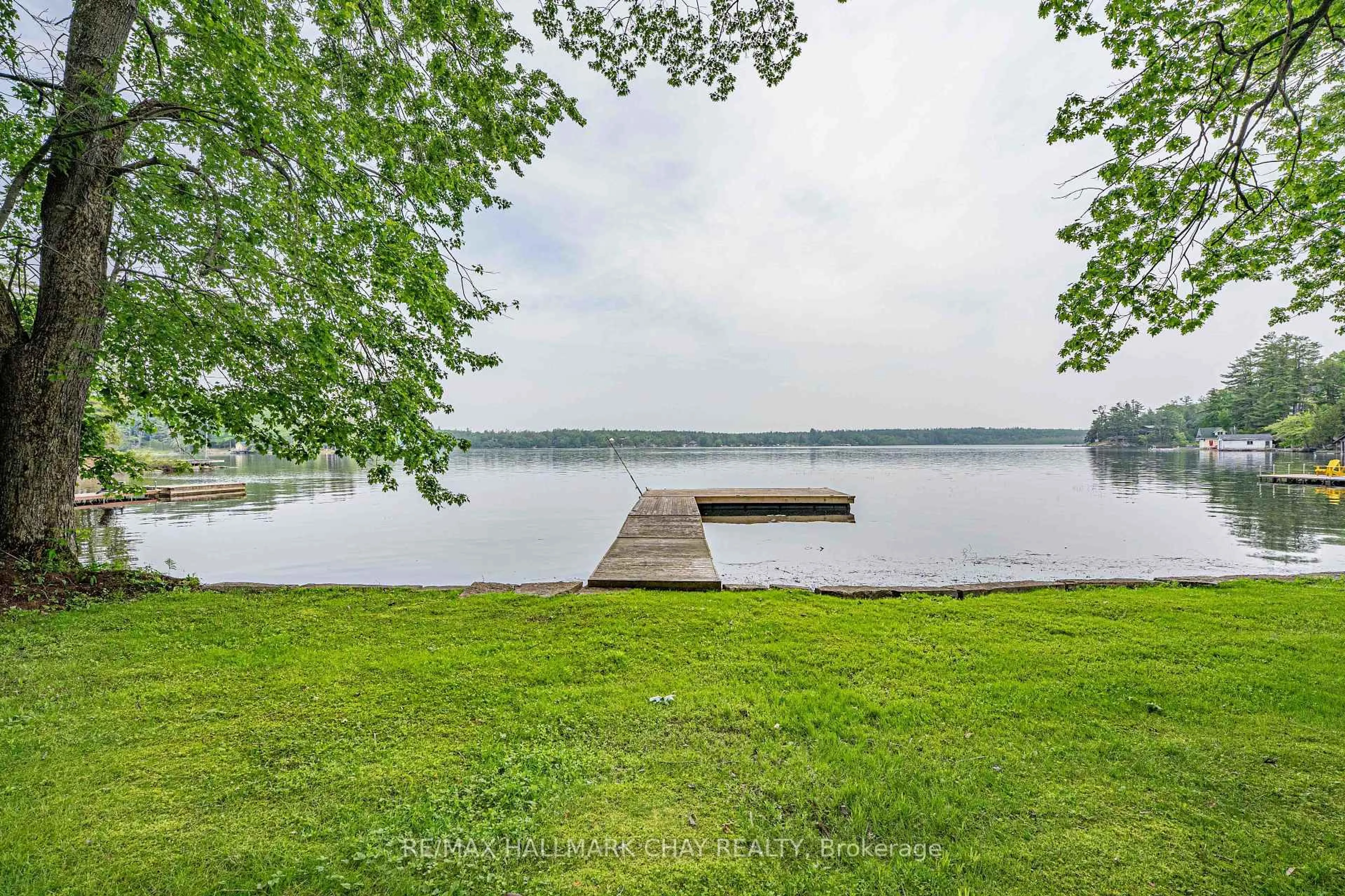 Patio, water/lake/river/ocean view for 1832 Kilworthy Rd, Gravenhurst Ontario P0E 1G0