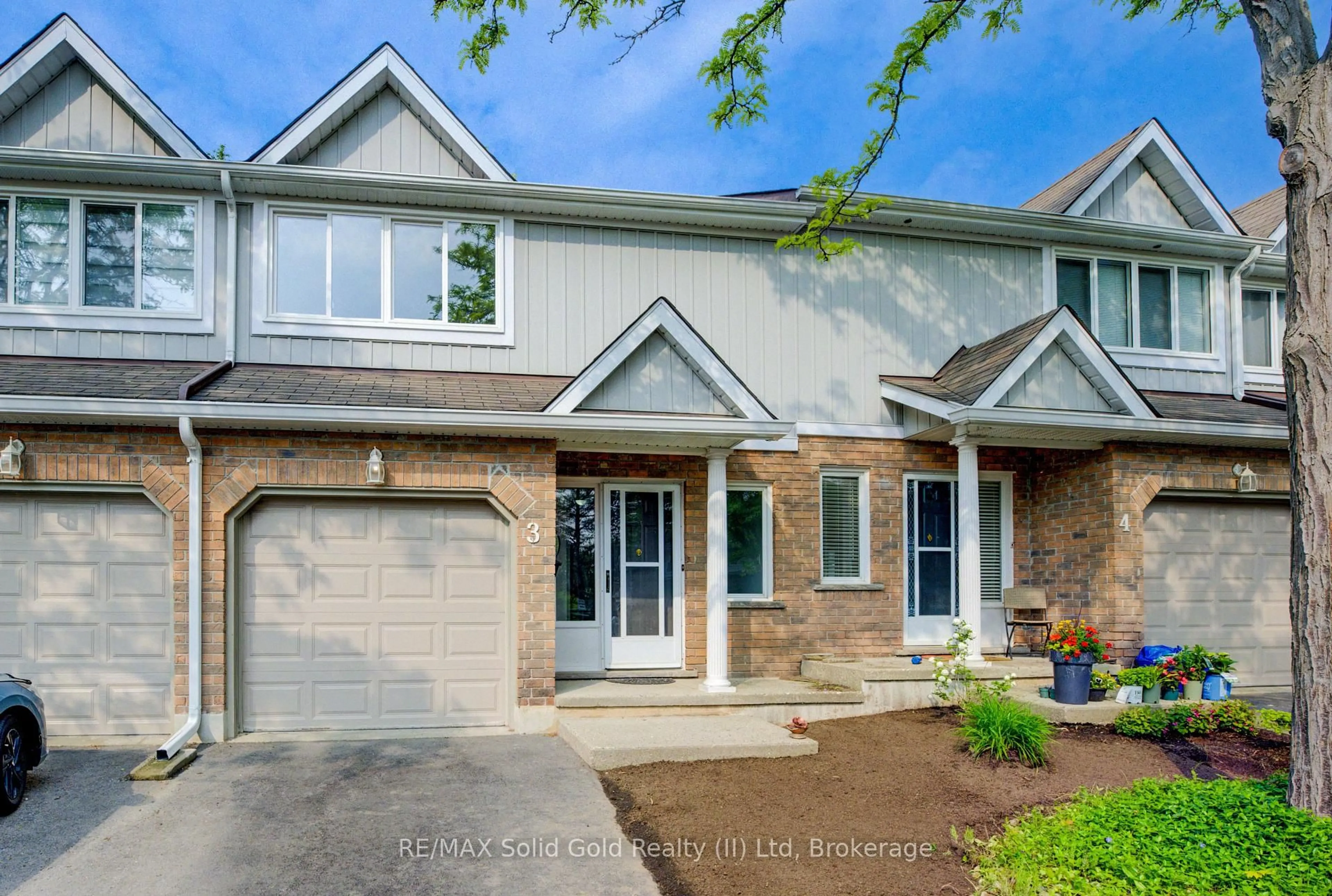 Home with brick exterior material, street for 524 Beechwood Dr #3, Waterloo Ontario N2T 2G9