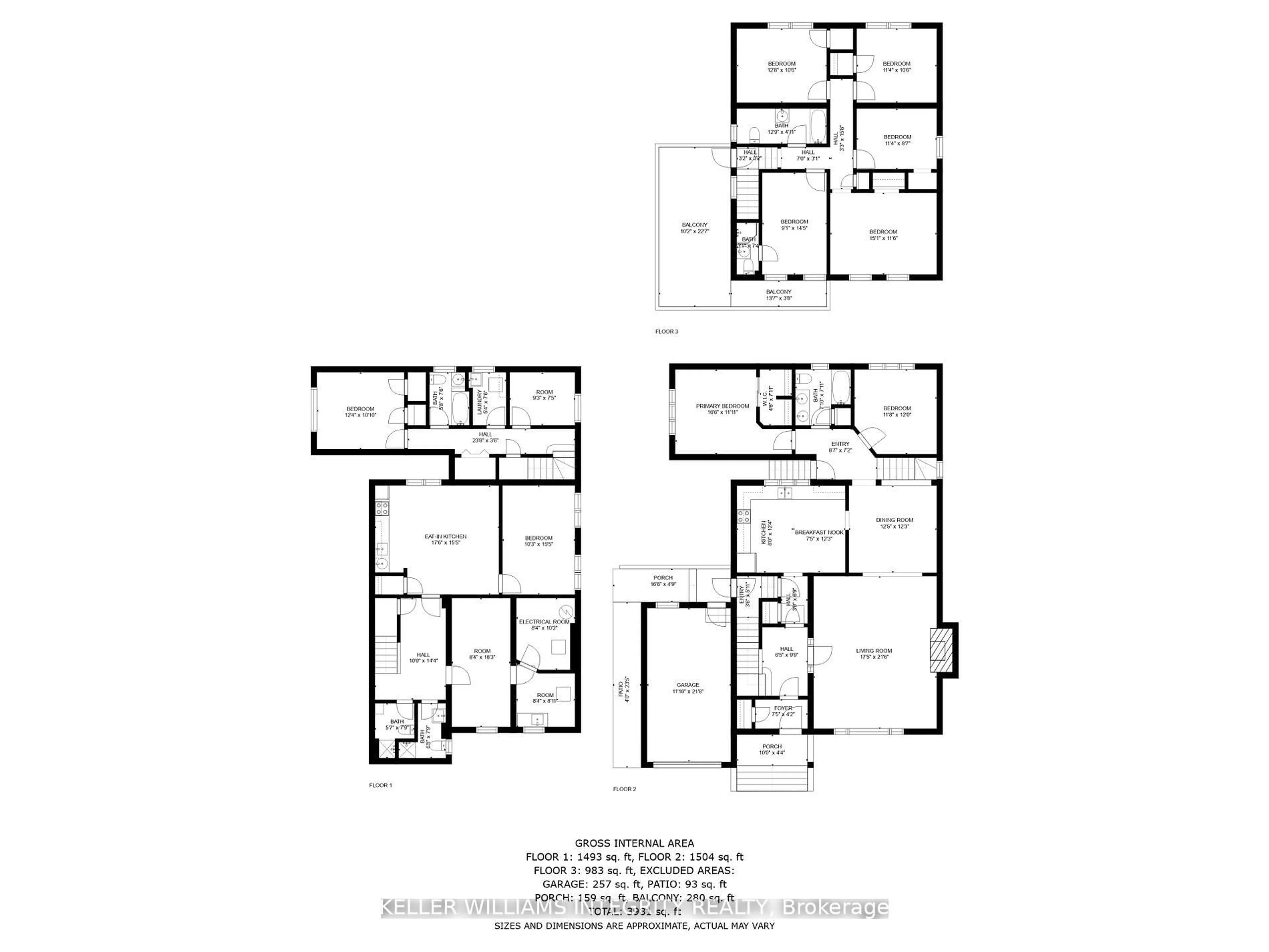 Floor plan for 39 GOULBURN Ave, Ottawa Ontario K1N 8C7